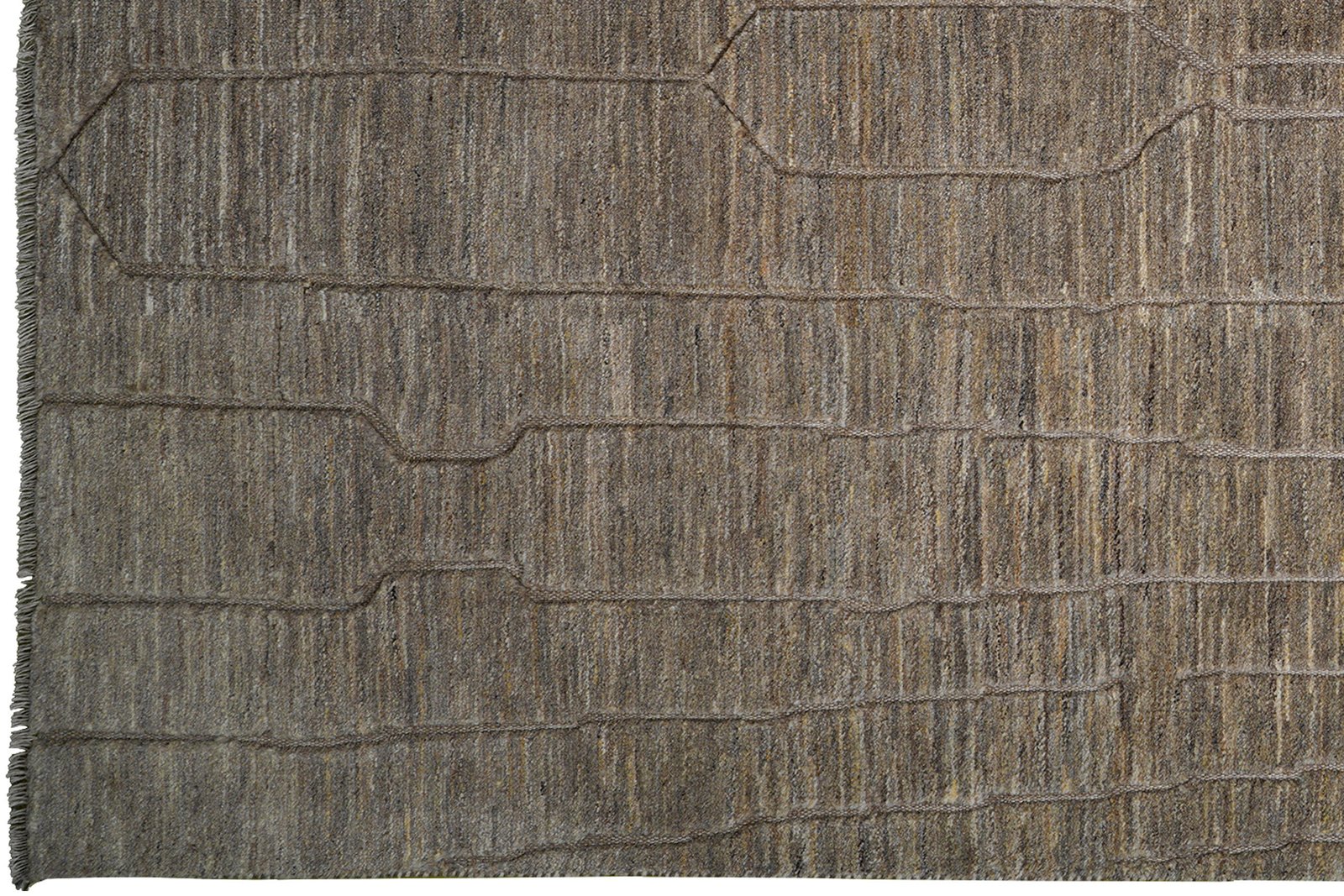 Gabbeh Basi — Hand-knotted, 200x291 cm, Grey, 100% Virgin Wool | View 3