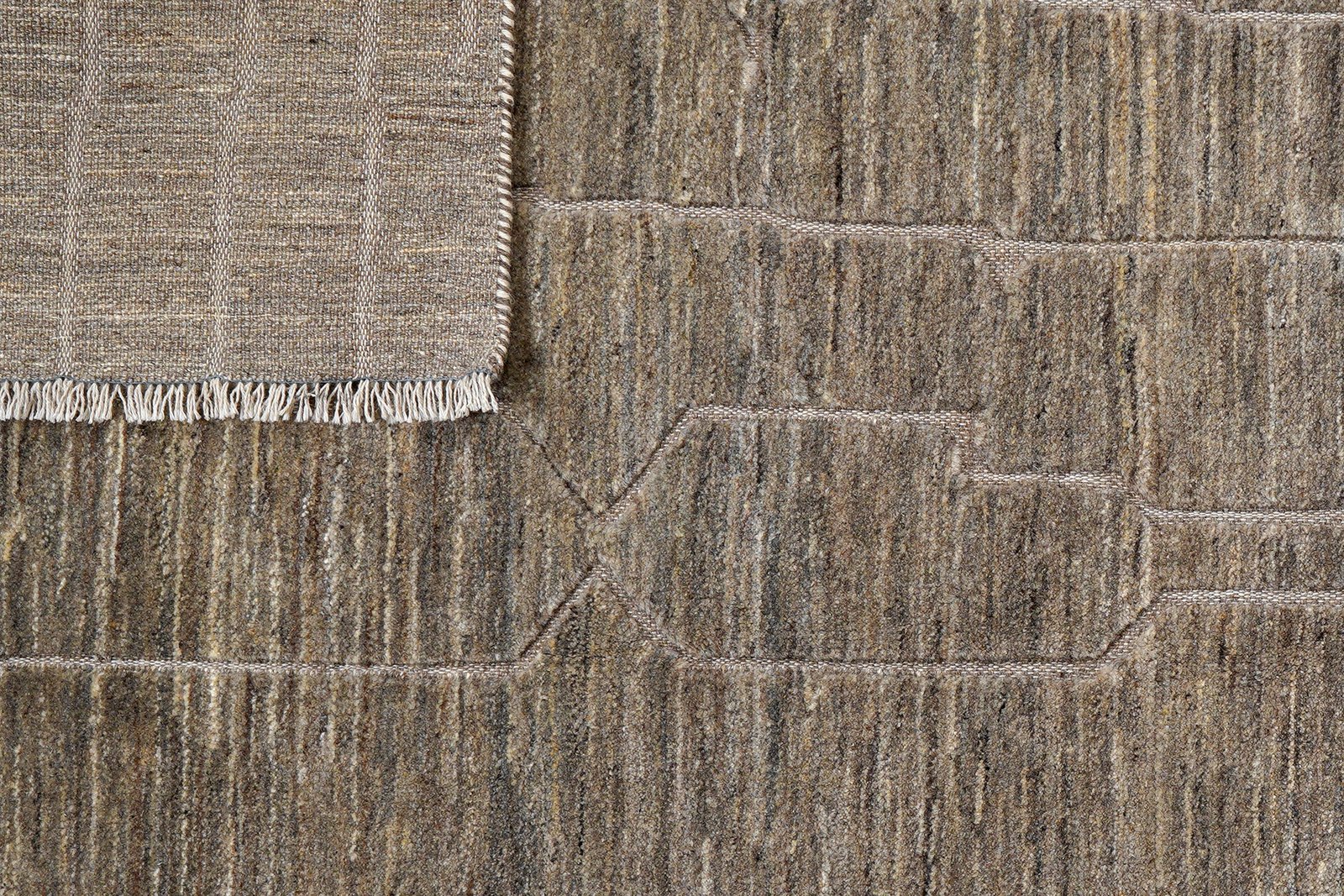 Gabbeh Basi — Hand-knotted, 200x291 cm, Grey, 100% Virgin Wool | View 7