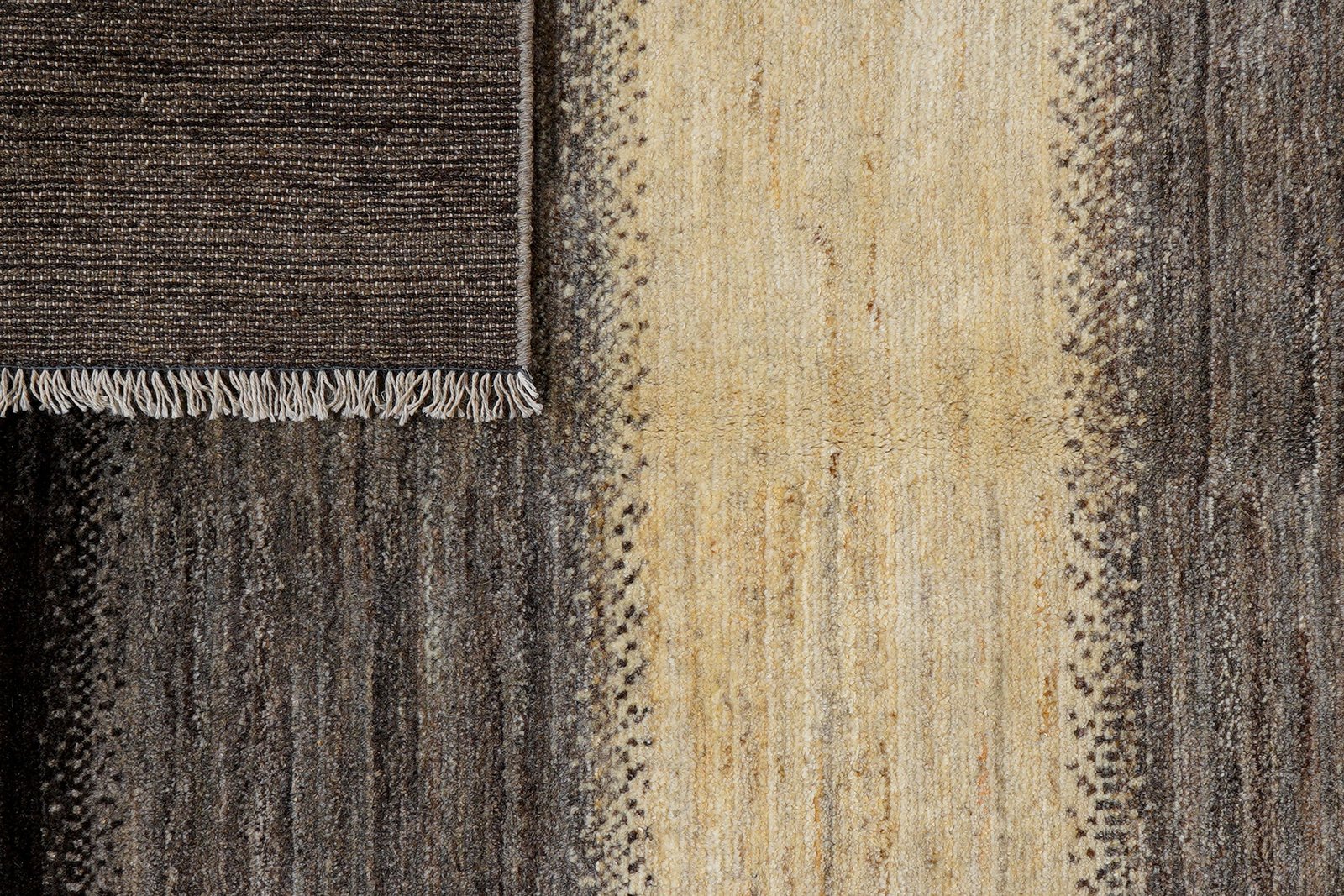 Gabbeh Sonnat — Hand-knotted, 152x196 cm, Black, 100% Virgin Wool | View 7