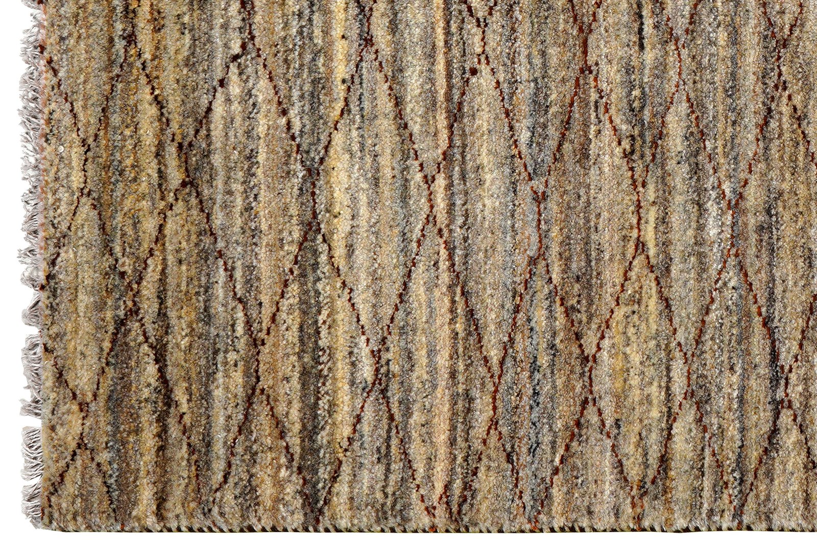 Gabbeh Basi — Hand-knotted, 103x139 cm, Brown, 100% Virgin Wool | View 3