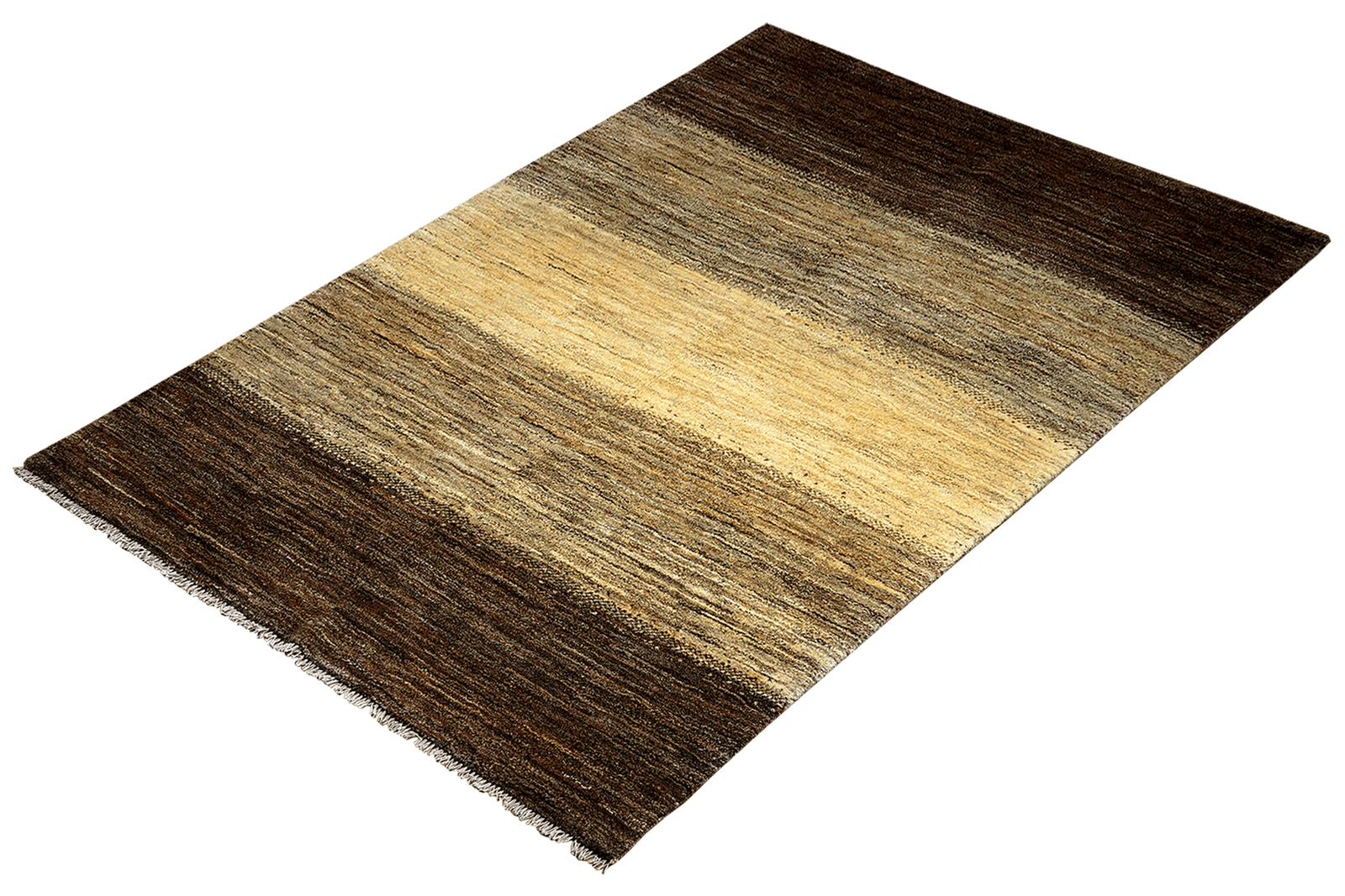 Gabbeh — Hand-knotted, 167x238 cm, Brown, 100% Virgin Wool | View 5