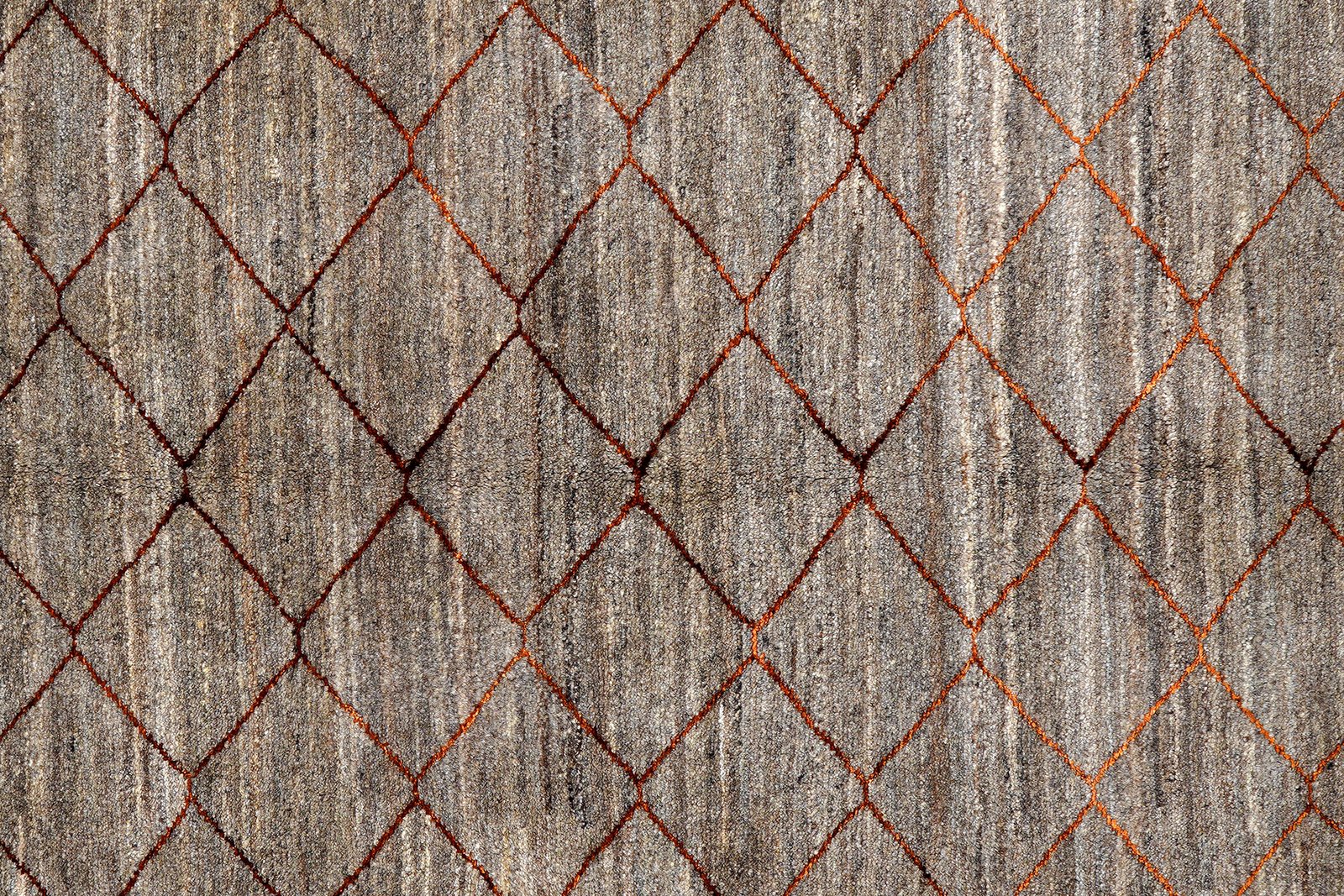 Gabbeh Basi — Hand-knotted, 205x287 cm, Brown, 100% Virgin Wool | View 6