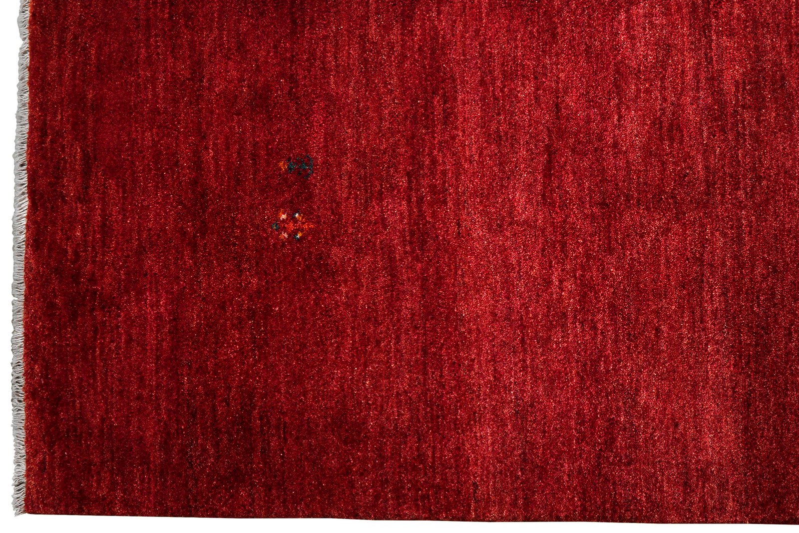 Gabbeh — Hand-knotted, 175x234 cm, Red, 100% Virgin Wool | View 3