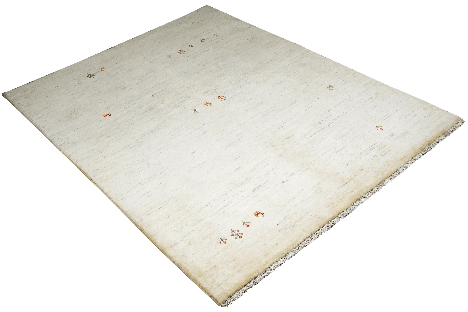 Gabbeh — Hand-knotted, 175x234 cm, Beige, 100% Virgin Wool | View 4
