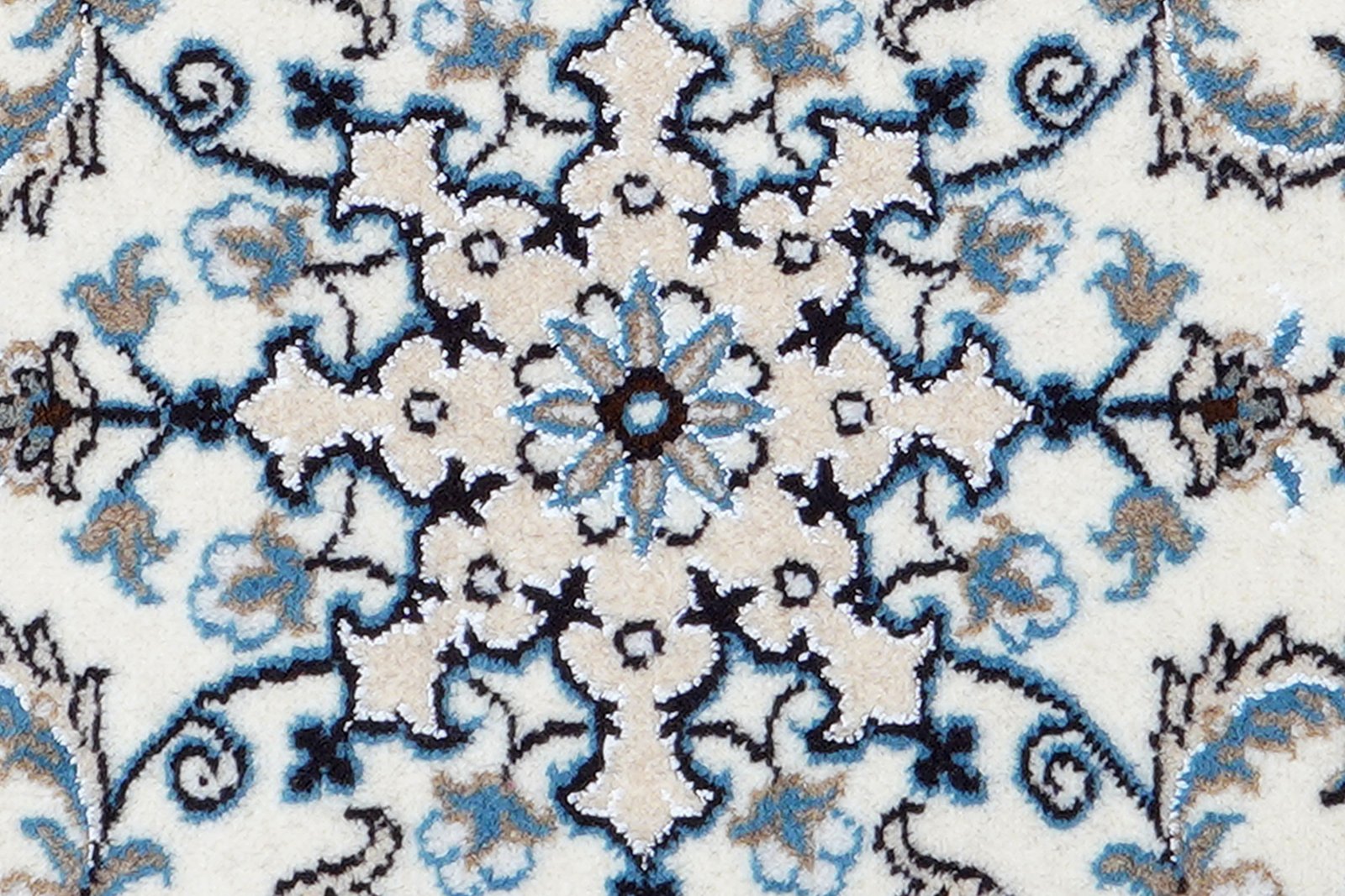 Nain 12La — Hand-knotted, 58x86 cm, Beige, 100% Virgin Wool | View 6