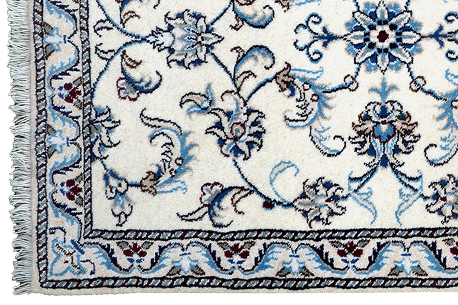 Nain 12La — Hand-knotted, 78x286 cm, Beige, 100% Virgin Wool | View 3