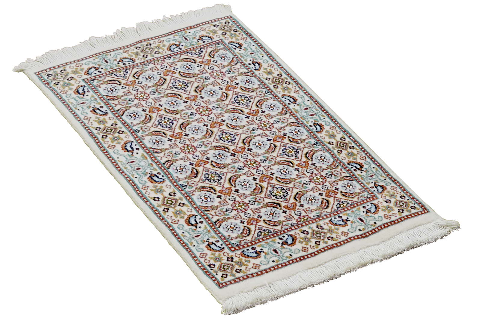 Moud Mahi — Handgefertigt, 61x39 cm, Beige, 100% Virgin Wool | View 5