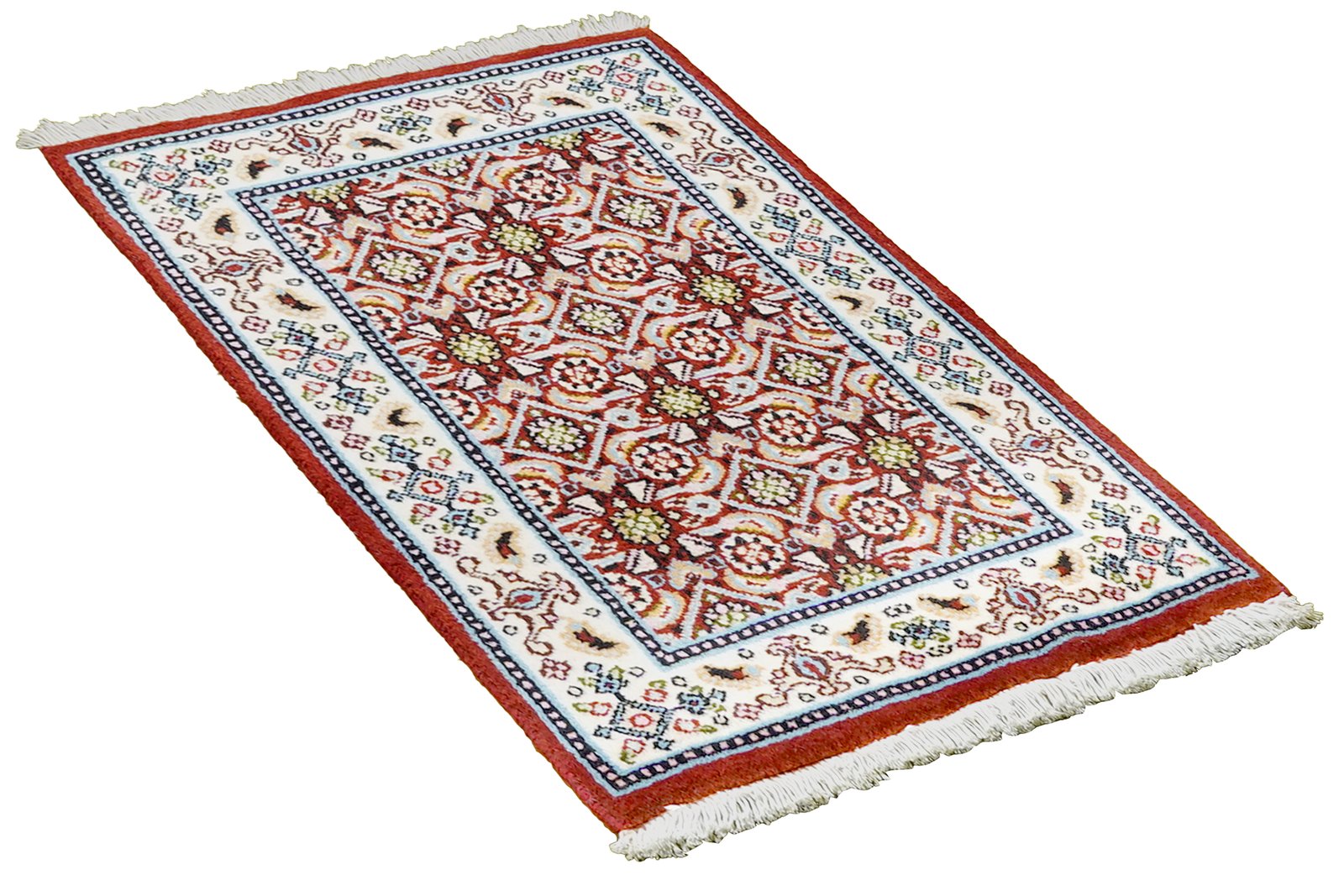 Moud Mahi — Hand-knotted, 39x65 cm, Multicolor, 100% Virgin Wool | View 4