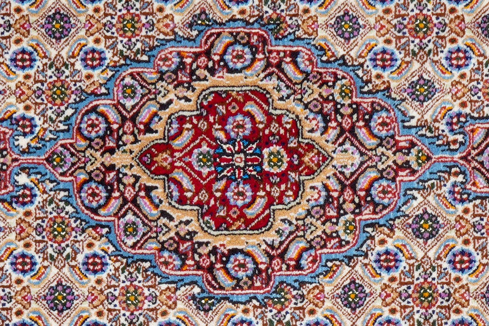 Moud Mahi — Hand-knotted, 76x118 cm, Beige, 100% Virgin Wool | View 6