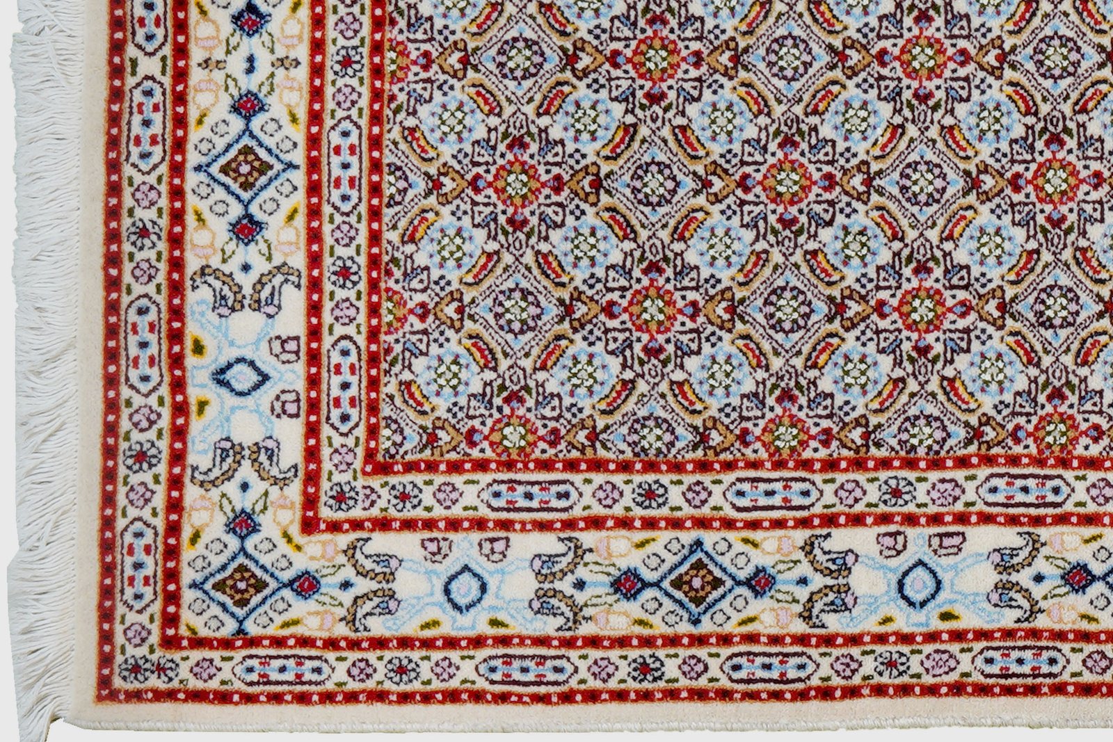 Moud Mahi — Hand-knotted, 76x120 cm, Beige, 100% Virgin Wool | View 3