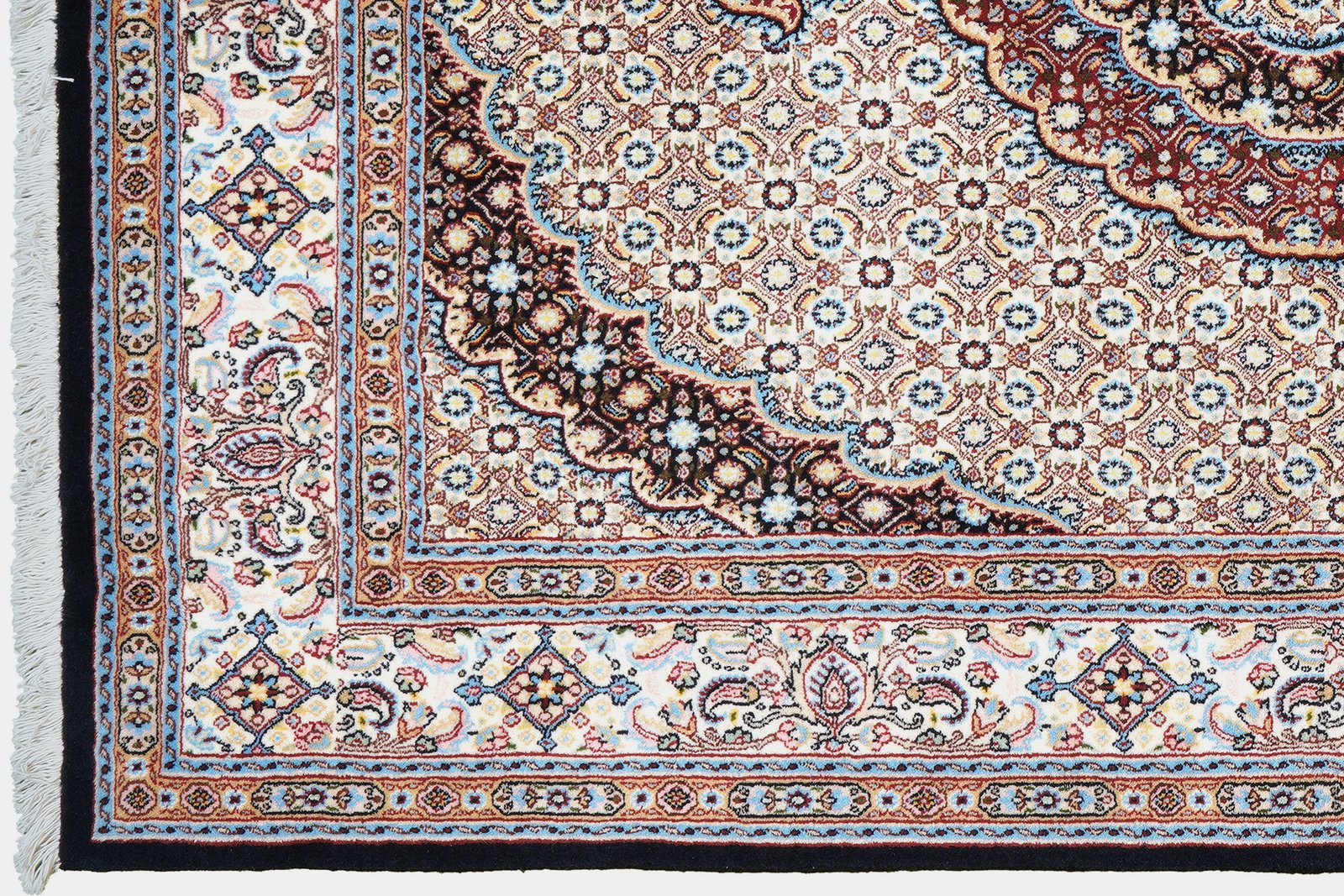 Moud Mahi — Hand-knotted, 152x210 cm, Beige, 100% Virgin Wool | View 3