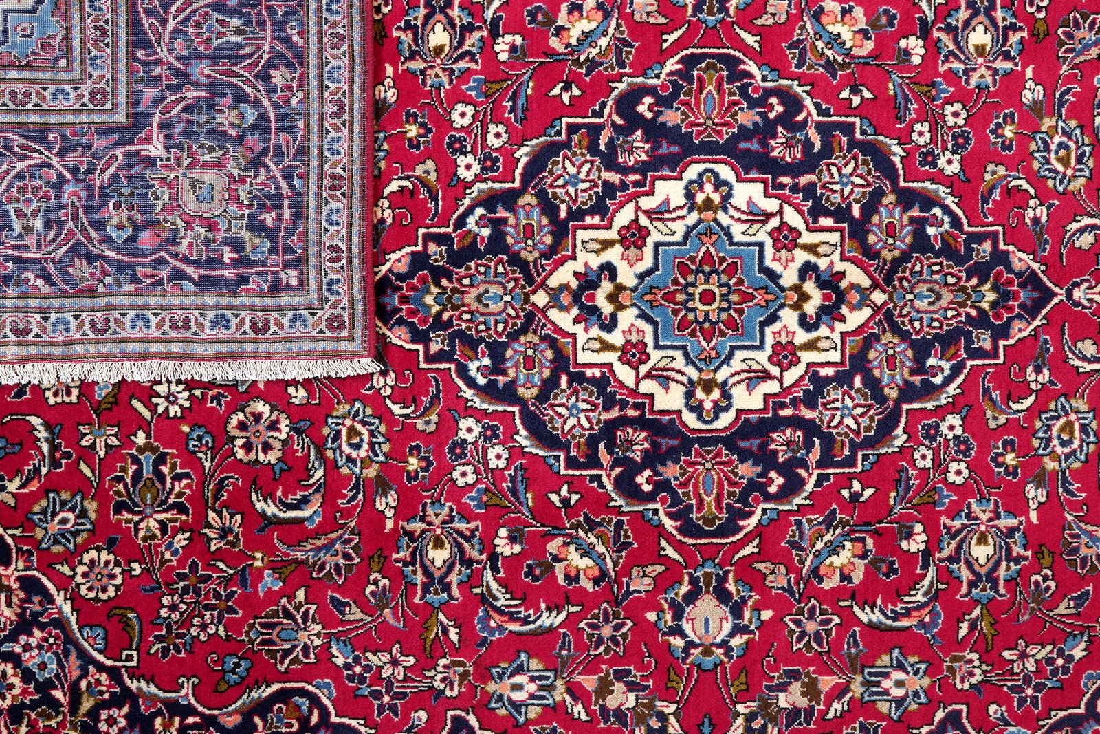 Mehrewan — Hand-knotted, 165x186 cm, Beige, 100% Virgin Wool | View 7