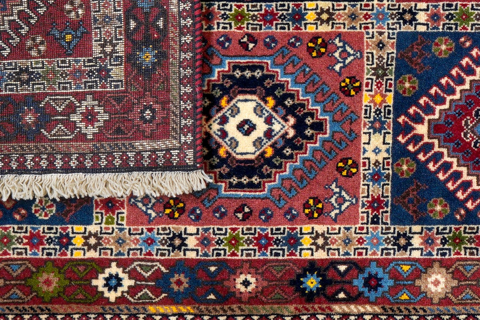 Yalameh — Hand-knotted, 82x203 cm, Multicolor, 100% Virgin Wool | View 7