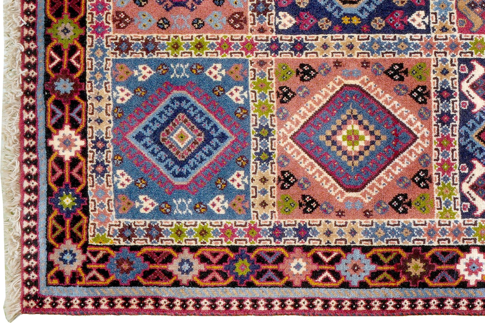 Yalameh — Hand-knotted, 83x202 cm, Multicolor, 100% Virgin Wool | View 3