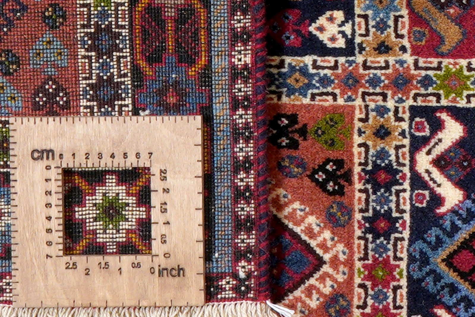 Yalameh — Hand-knotted, 83x202 cm, Multicolor, 100% Virgin Wool | View 8