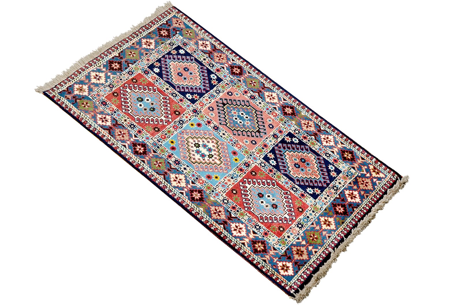 Yalameh — Hand-knotted, 81x128 cm, Multicolor, 100% Virgin Wool | View 4
