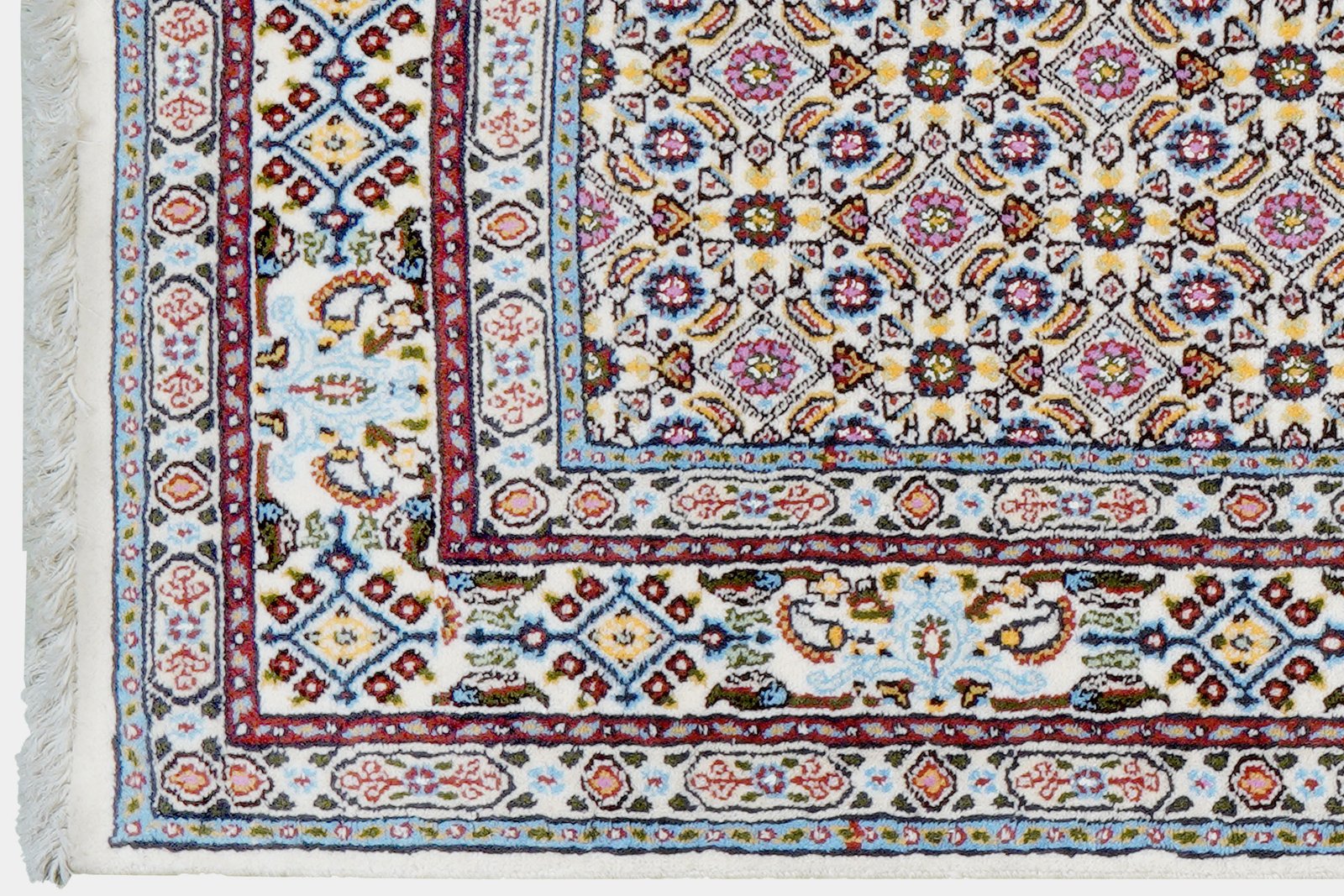 Moud Mahi — Hand-knotted, 76x118 cm, Beige, 100% Virgin Wool | View 3