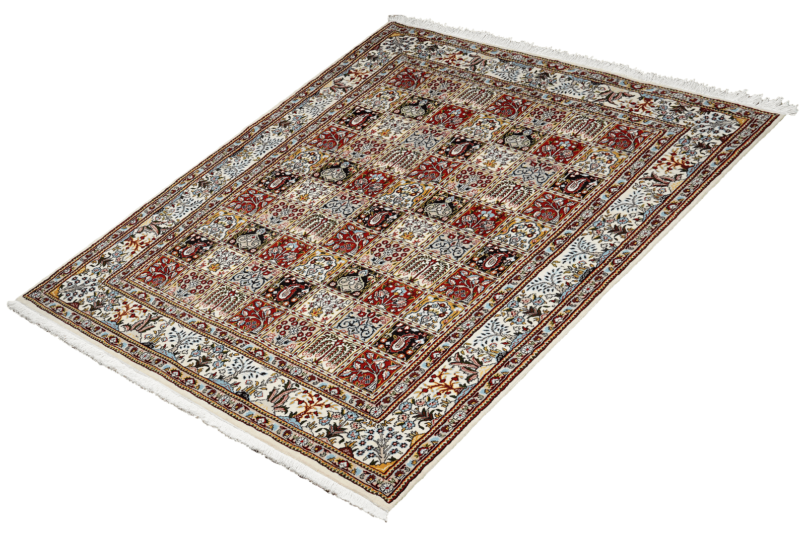 Moud Felder — Hand-knotted, 145x206 cm, Multicolor, 100% Virgin Wool | View 5