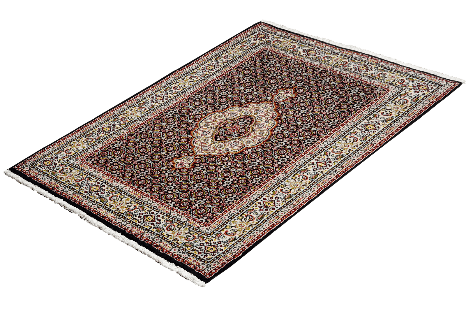 Moud Mahi — Hand-knotted, 94x152 cm, Blue, 100% Virgin Wool | View 5