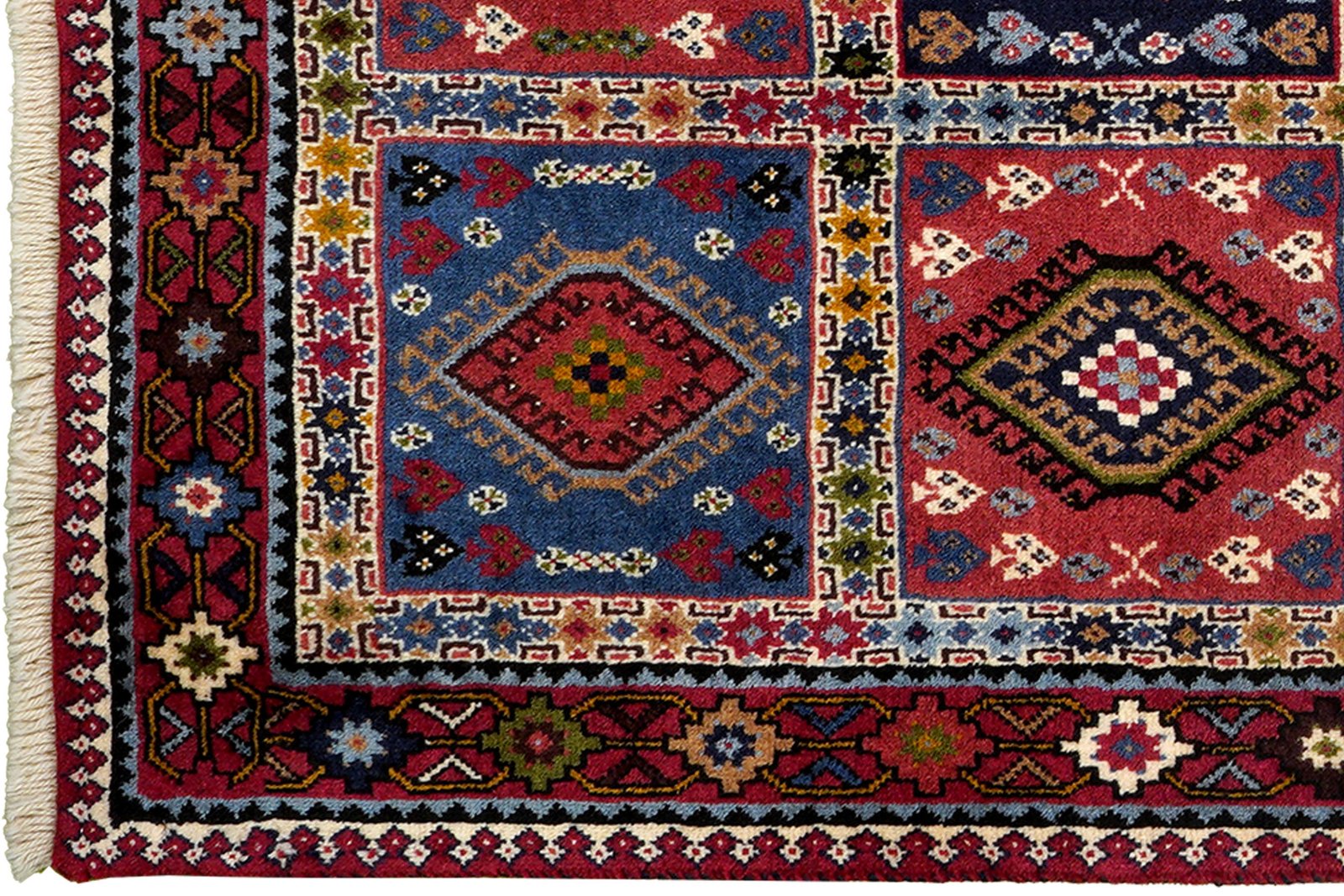 Yalameh — Hand-knotted, 85x196 cm, Multicolor, 100% Virgin Wool | View 3