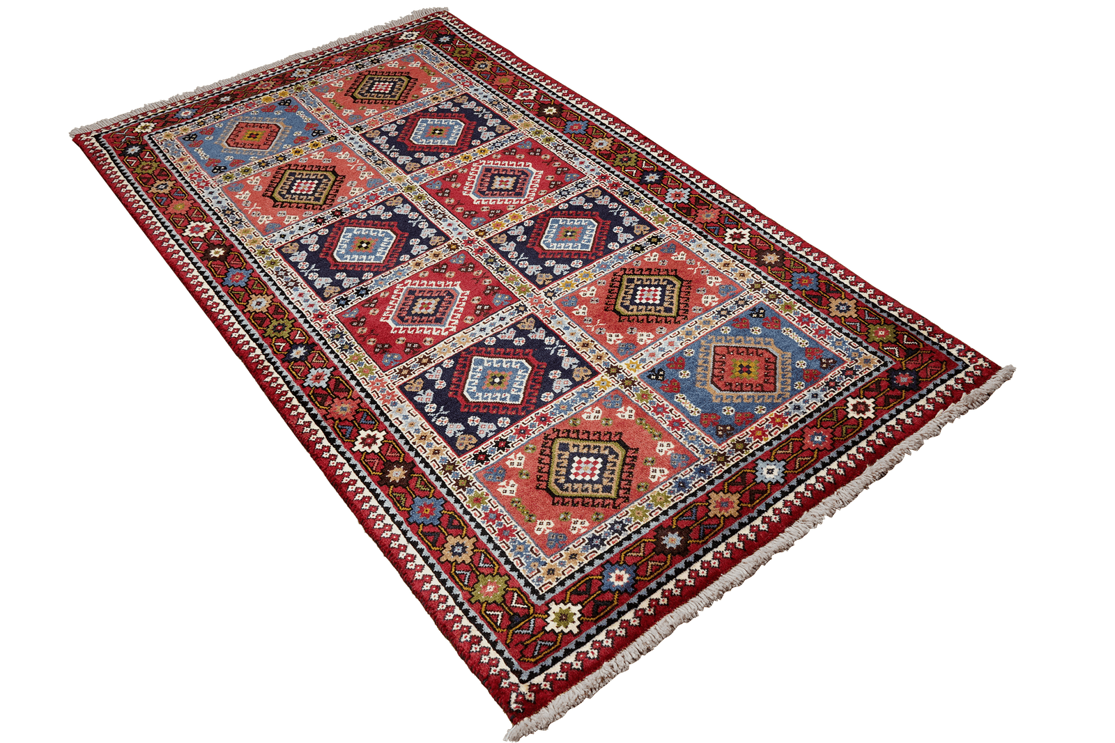 Yalameh — Hand-knotted, 85x196 cm, Multicolor, 100% Virgin Wool | View 4