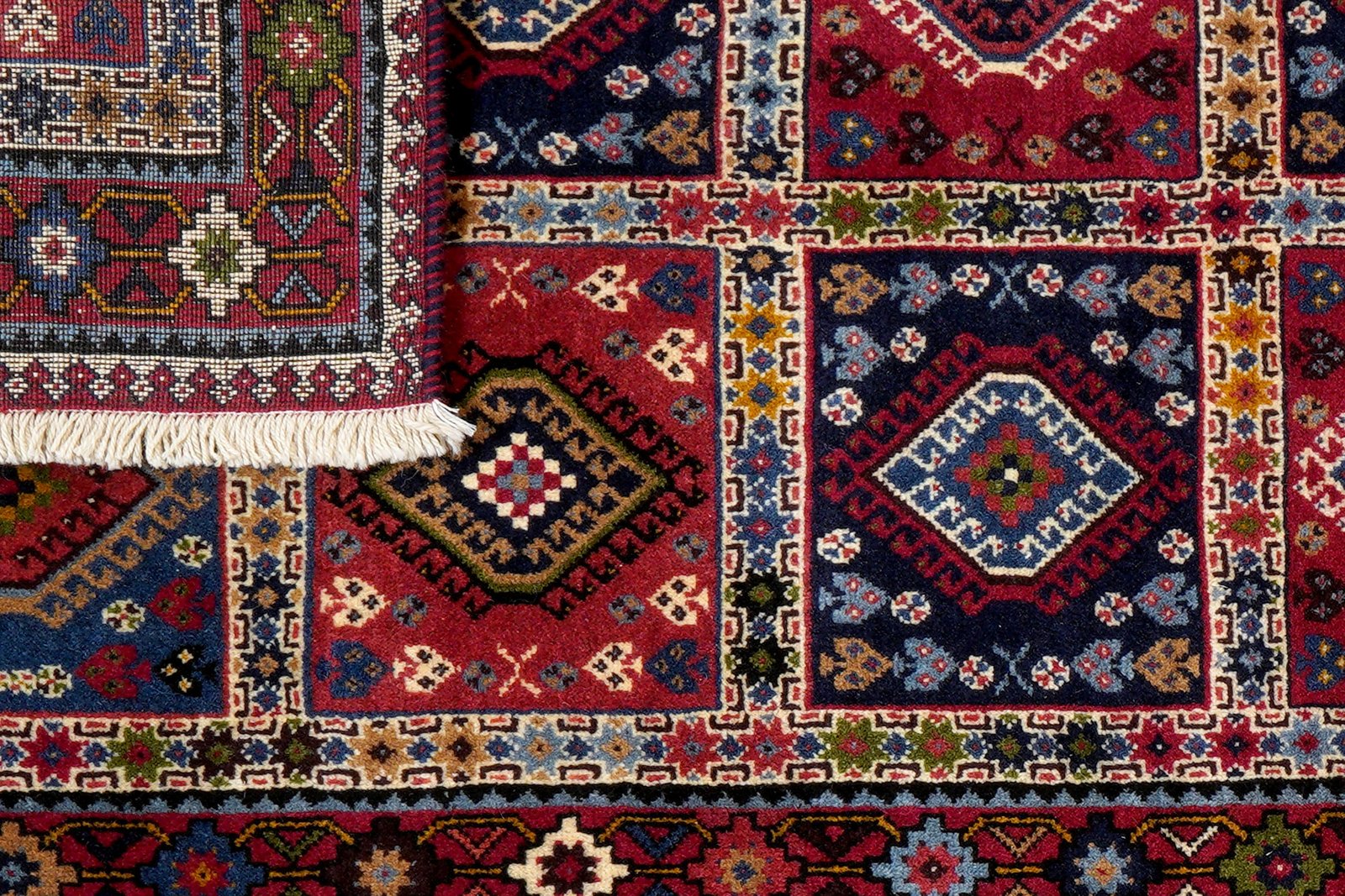 Yalameh — Hand-knotted, 85x196 cm, Multicolor, 100% Virgin Wool | View 7