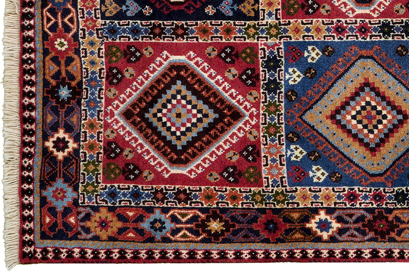 Yalameh — Hand-knotted, 83x197 cm, Multicolor, 100% Virgin Wool | View 3