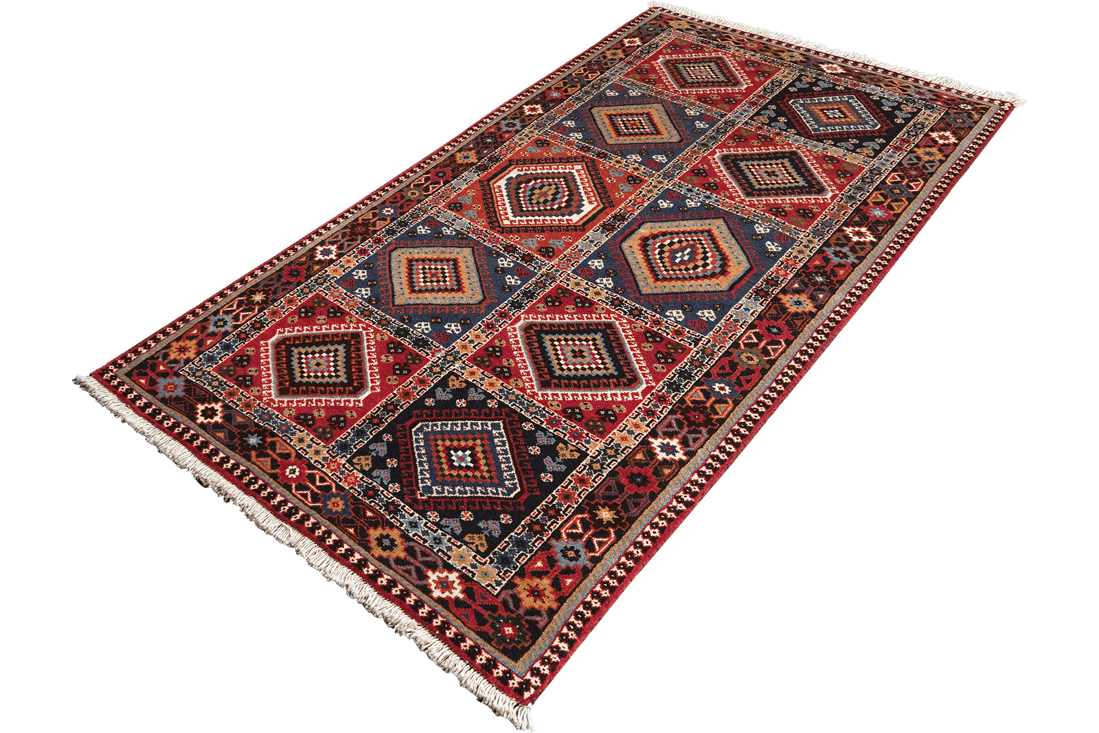 Yalameh — Hand-knotted, 83x197 cm, Multicolor, 100% Virgin Wool | View 5