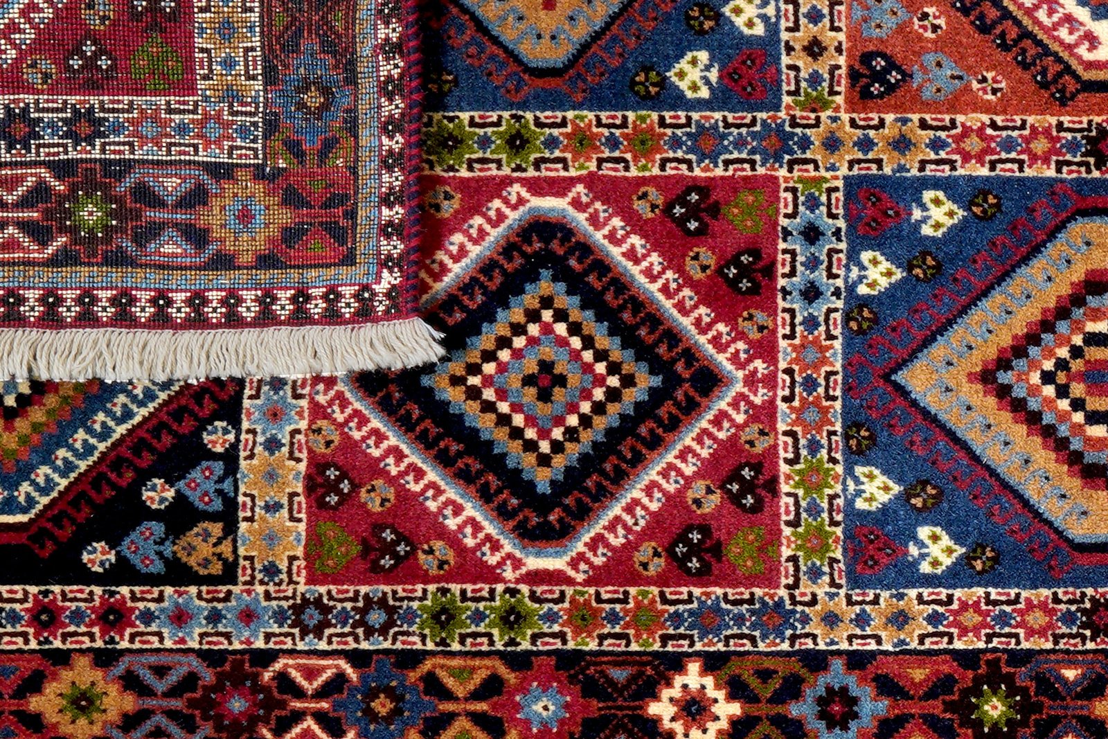 Yalameh — Hand-knotted, 83x197 cm, Multicolor, 100% Virgin Wool | View 7