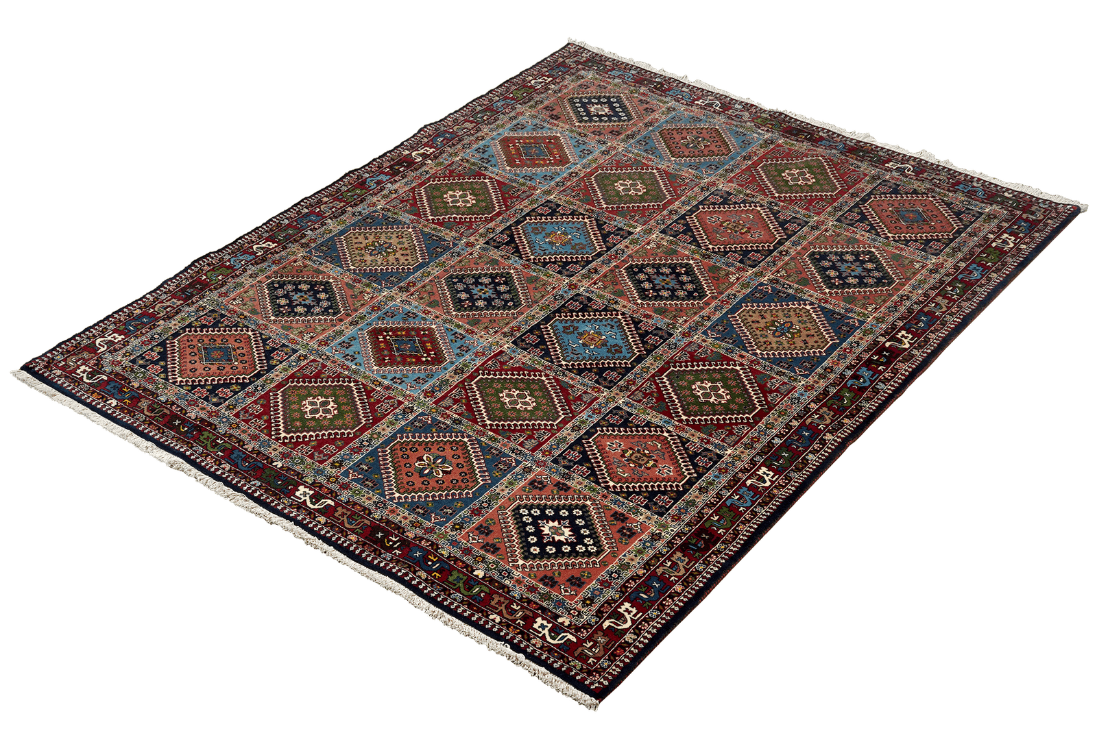Yalameh — Hand-knotted, 173x242 cm, Multicolor, 100% Virgin Wool | View 5