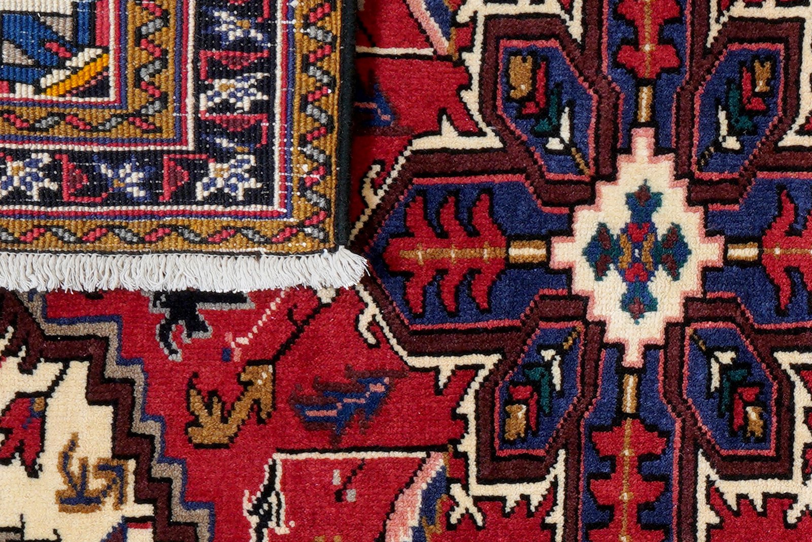 Mehrewan — Hand-knotted, 99x145 cm, Red, 100% Virgin Wool | View 7