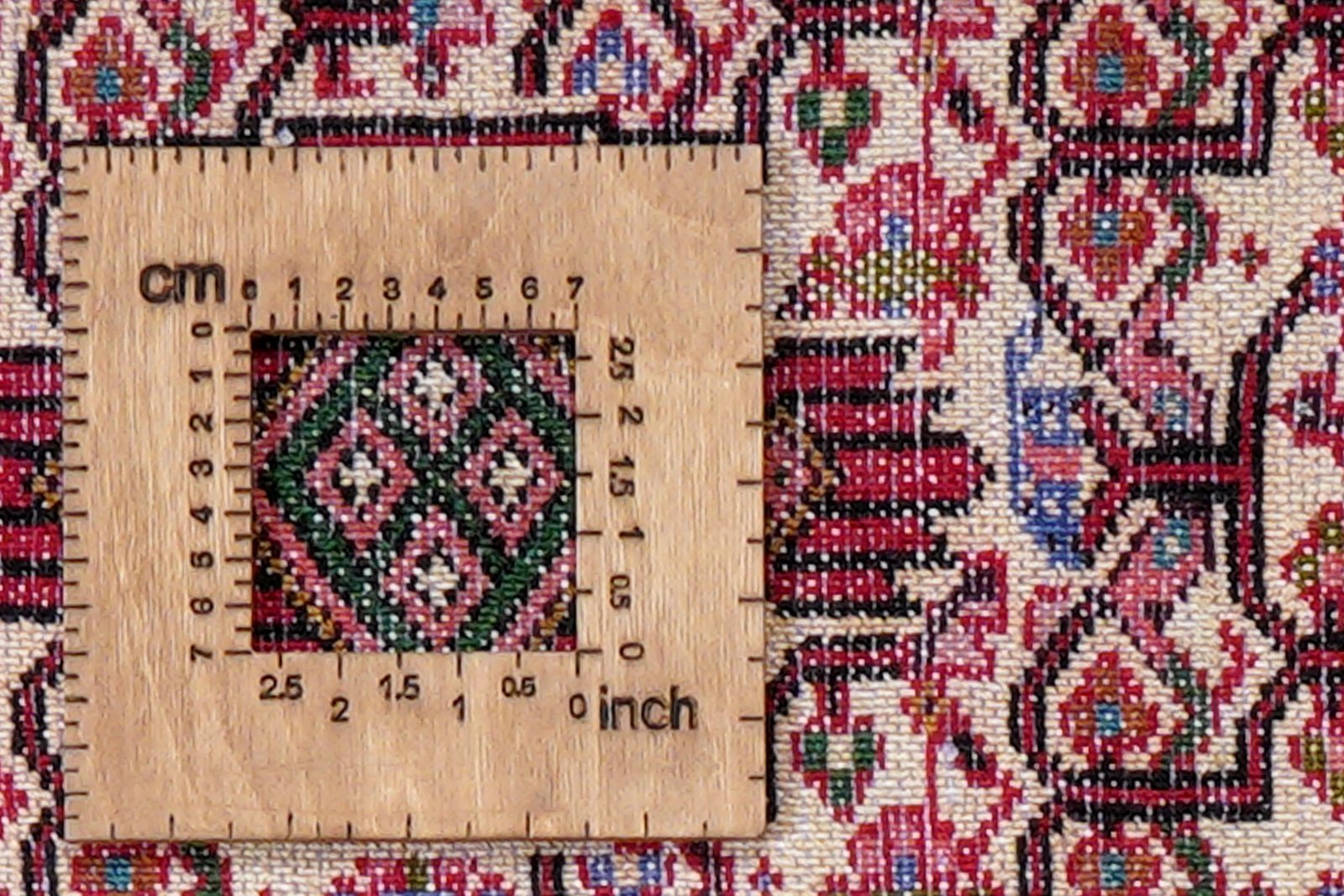 Assadabad — Hand-knotted, 59x97 cm, Multicolor, 100% Virgin Wool | View 8