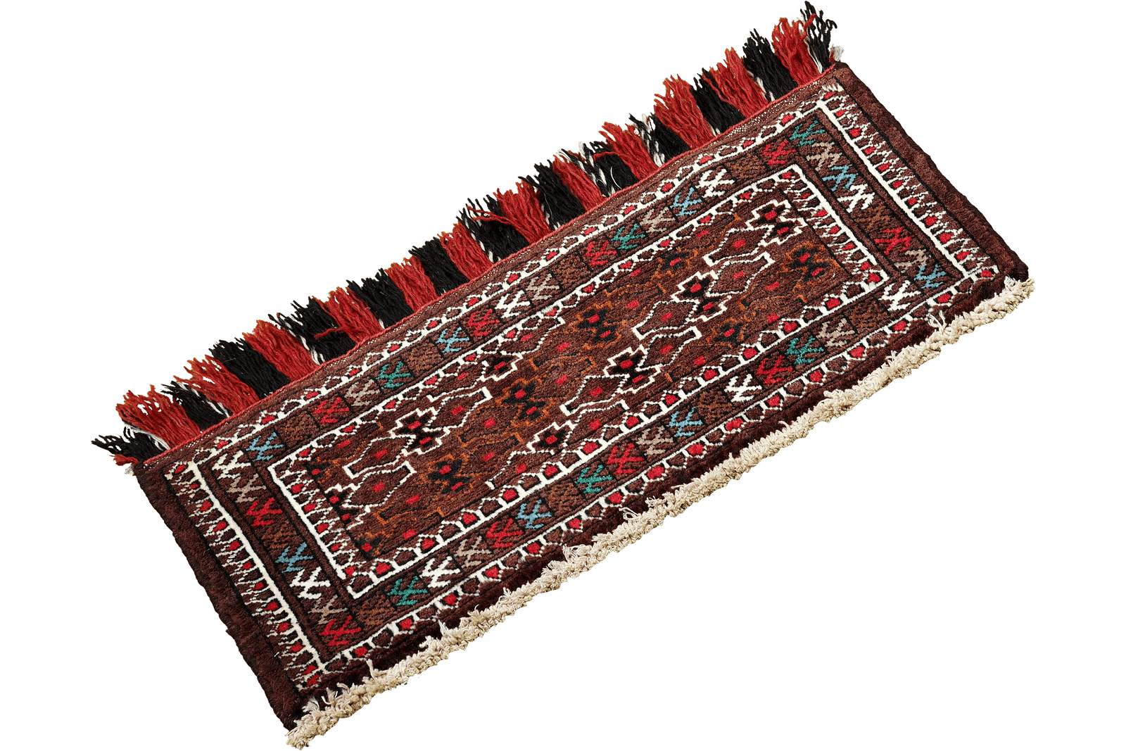 Turkman — Hand-knotted, 66x30 cm, Multicolor, 100% Virgin Wool | View 4