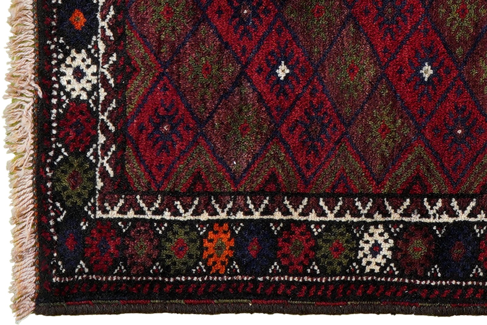 Gashgai — Hand-knotted, 90x85 cm, Multicolor, 100% Virgin Wool | View 3