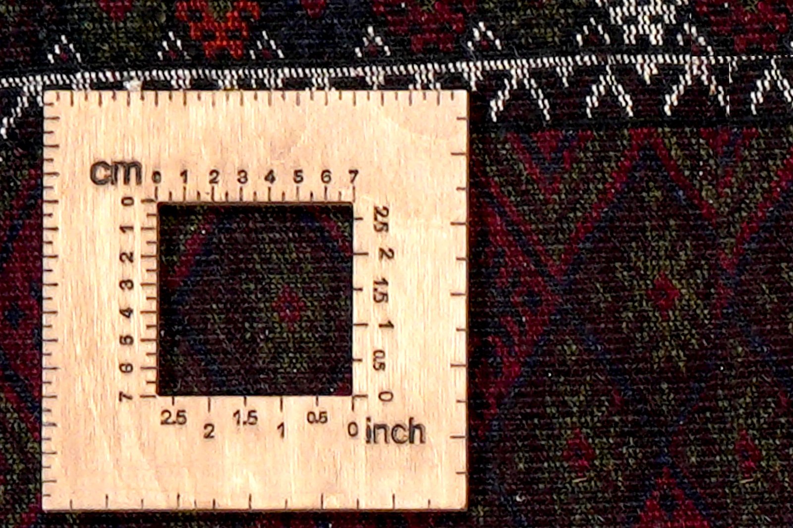 Gashgai — Hand-knotted, 90x85 cm, Multicolor, 100% Virgin Wool | View 8