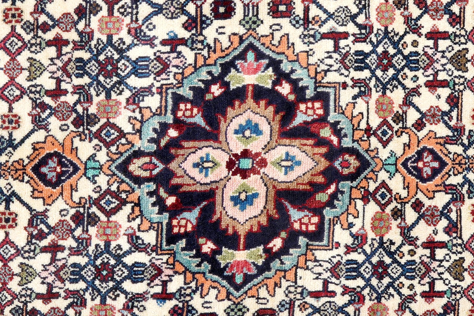 Bidjar Zandjan — Hand-knotted, 100x152 cm, Beige, 100% Virgin Wool | View 6