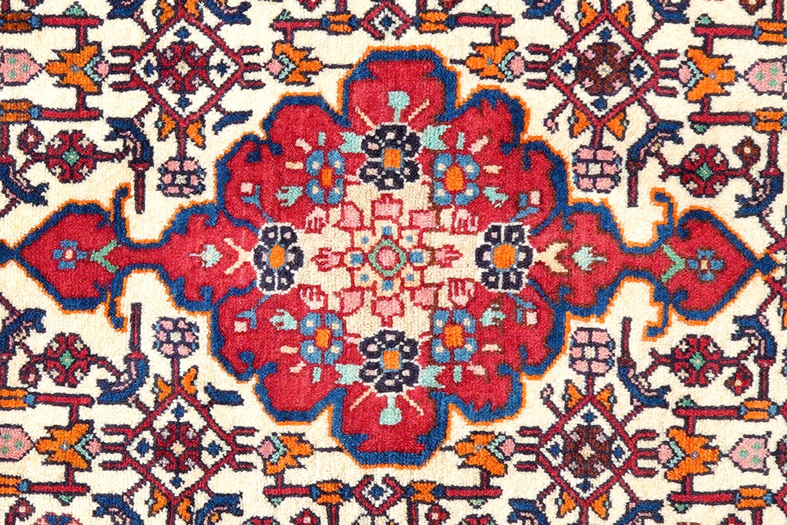 Bidjar Zandjan — Hand-knotted, 111x160 cm, Beige, 100% Virgin Wool | View 6