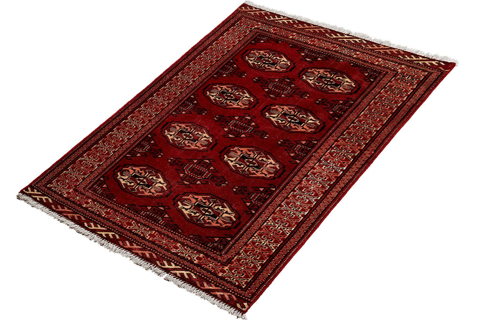 Heritage — Hand-knotted, 96x138 cm, Red, 100% Virgin Wool | View 5