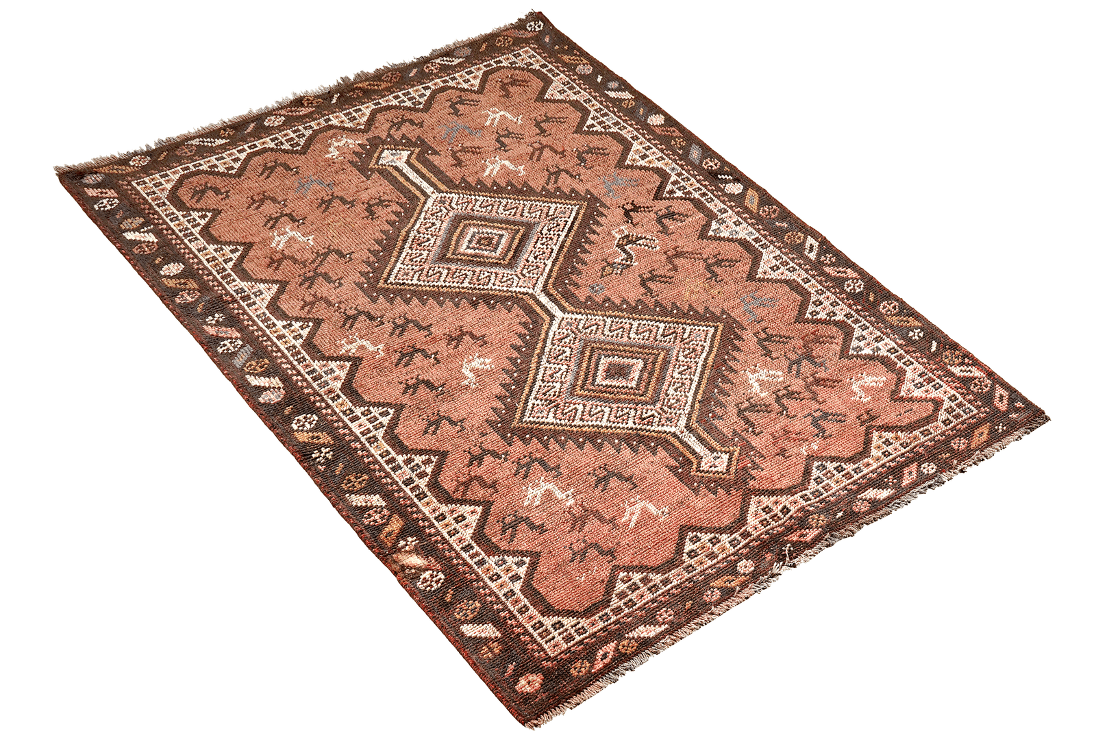 Heritage — Hand-knotted, 154x223 cm, Red, 100% Virgin Wool | View 4