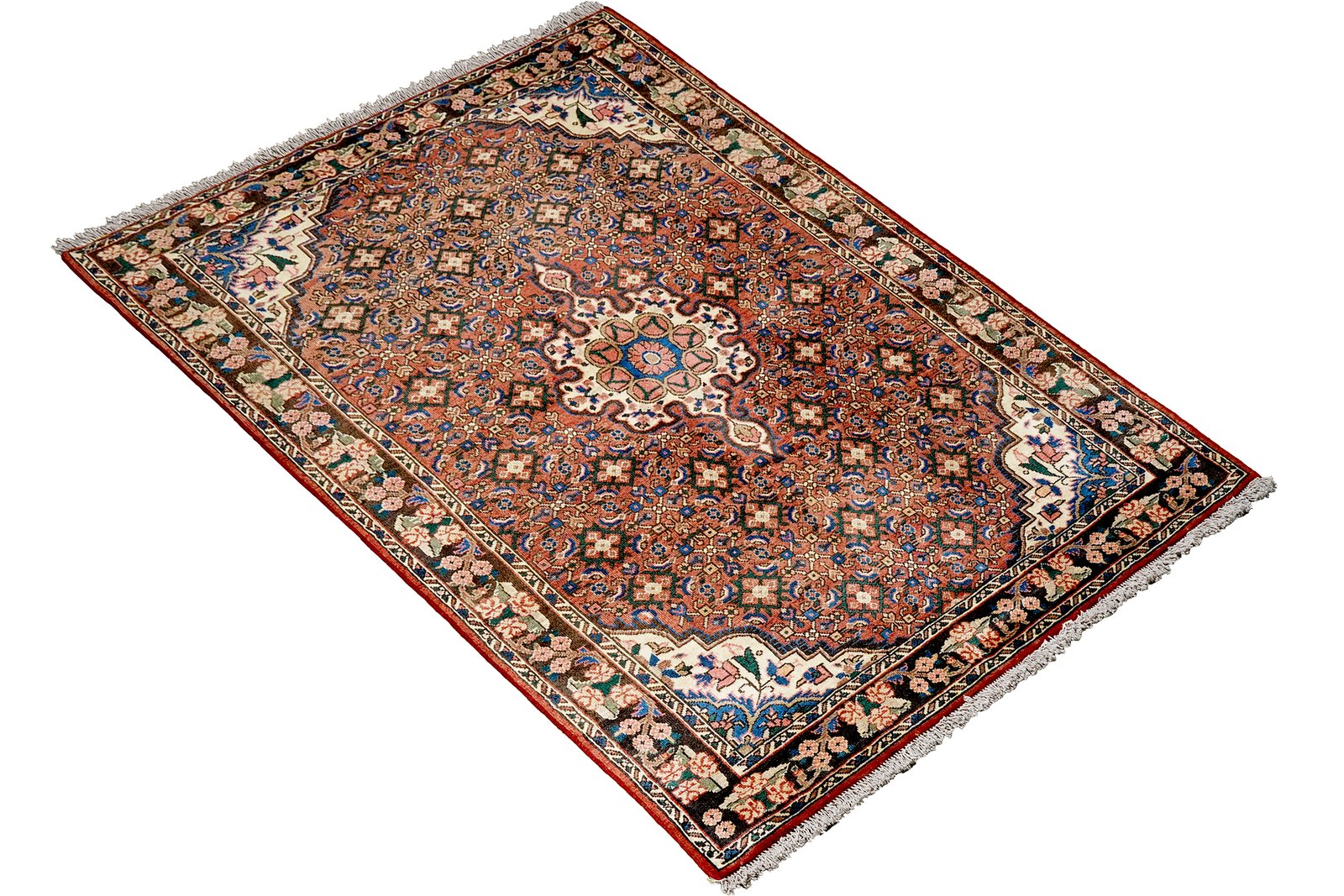 Heritage — Hand-knotted, 104x147 cm, Red, 100% Virgin Wool | View 4
