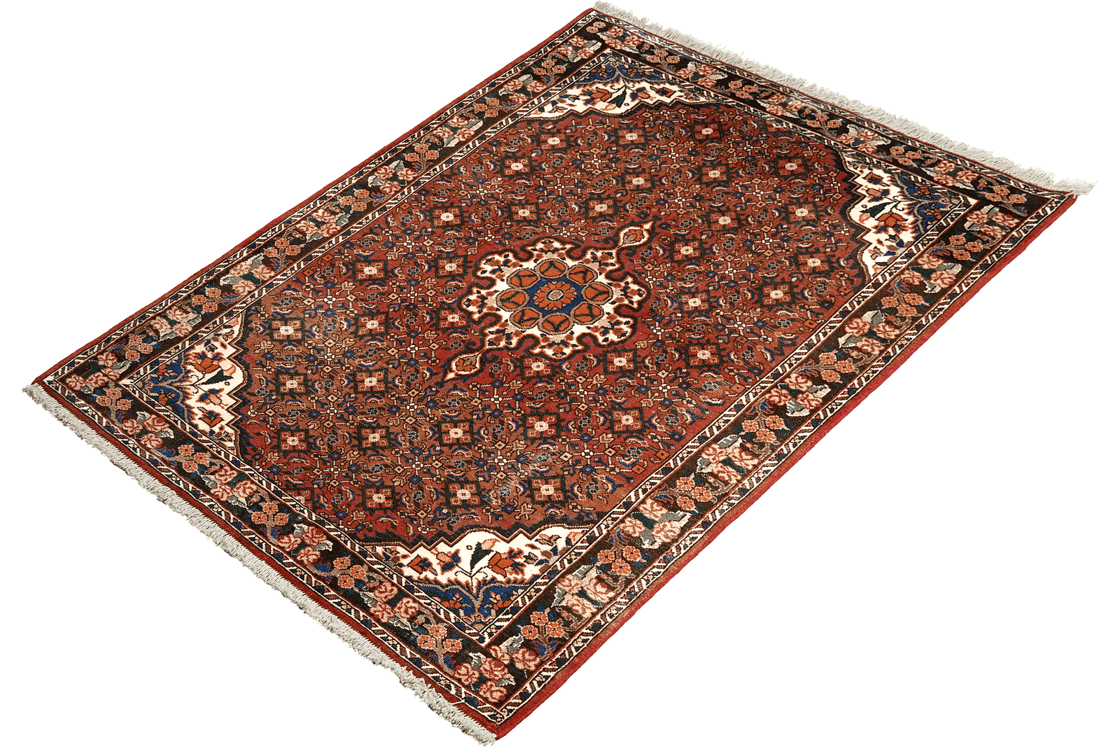 Heritage — Hand-knotted, 104x147 cm, Red, 100% Virgin Wool | View 5