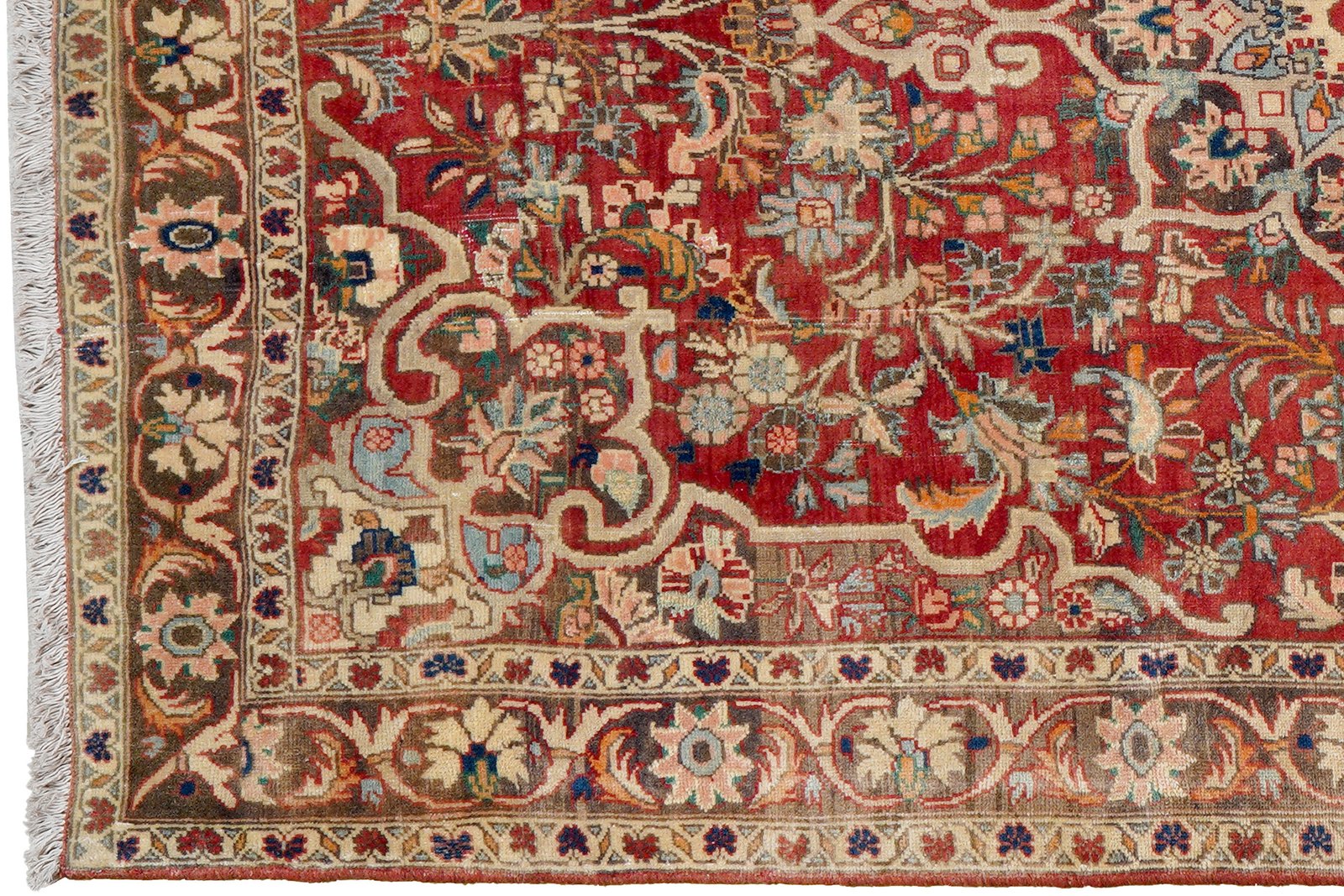 Heritage — Hand-knotted, 108x160 cm, Red, 100% Virgin Wool | View 3