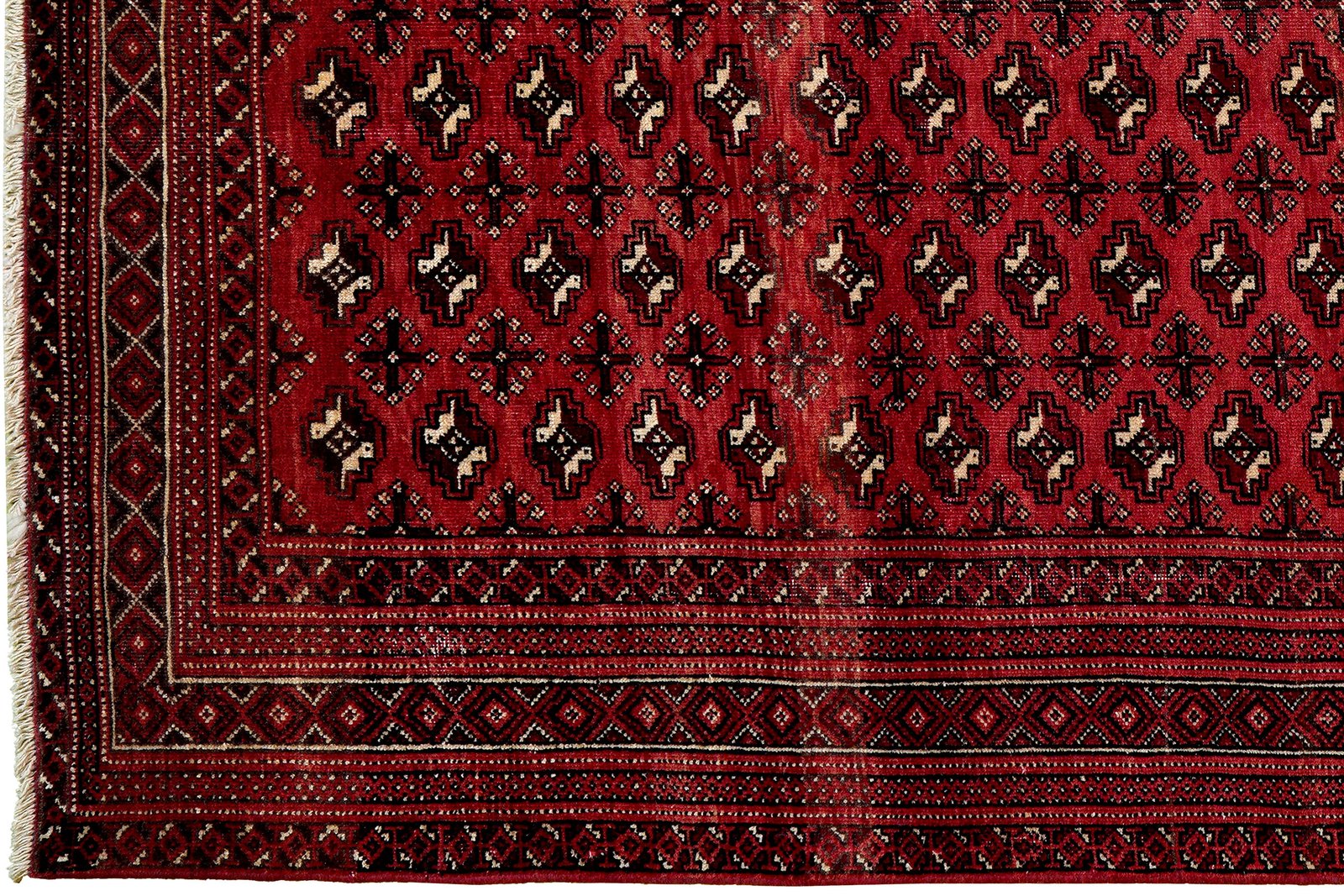 Heritage — Hand-knotted, 136x236 cm, Red, 100% Virgin Wool | View 6