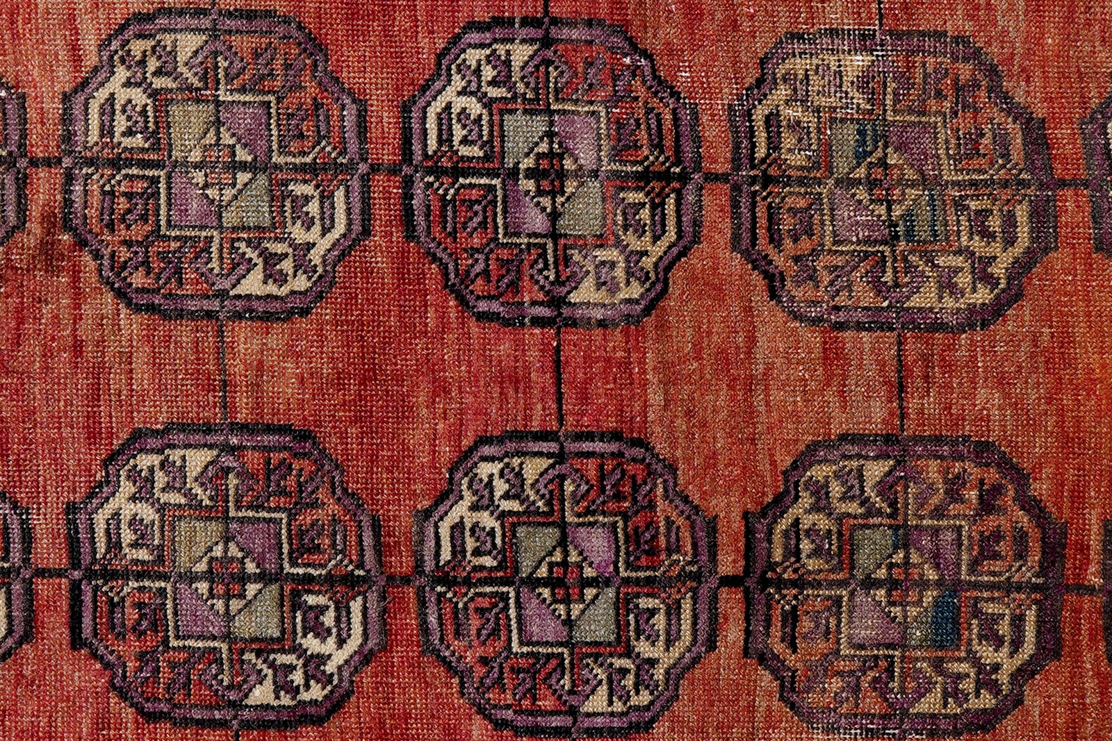 Heritage — Hand-knotted, 114x218 cm, Red, 100% Virgin Wool | View 6