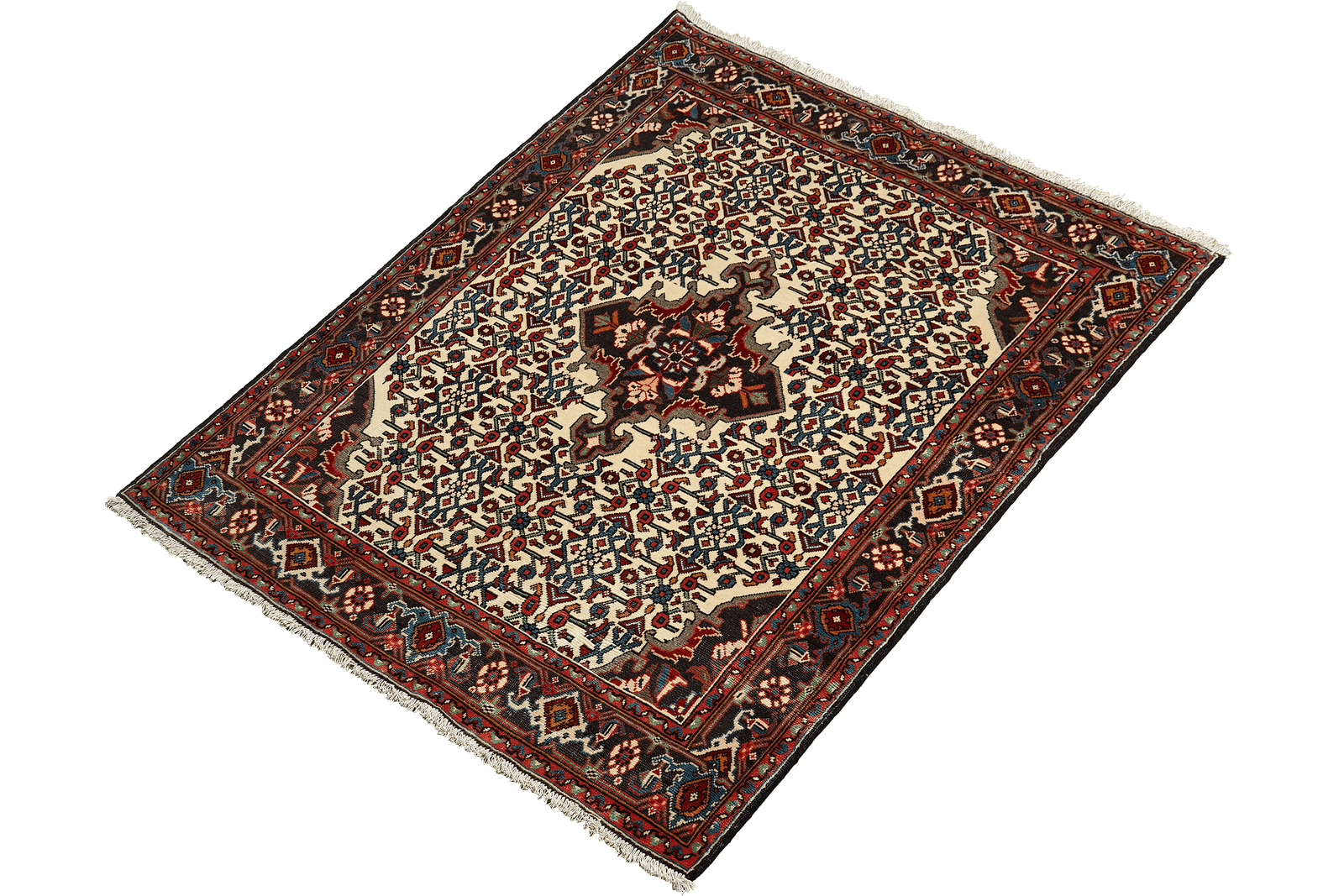 Heritage — Hand-knotted, 101x149 cm, Beige, 100% Virgin Wool | View 5