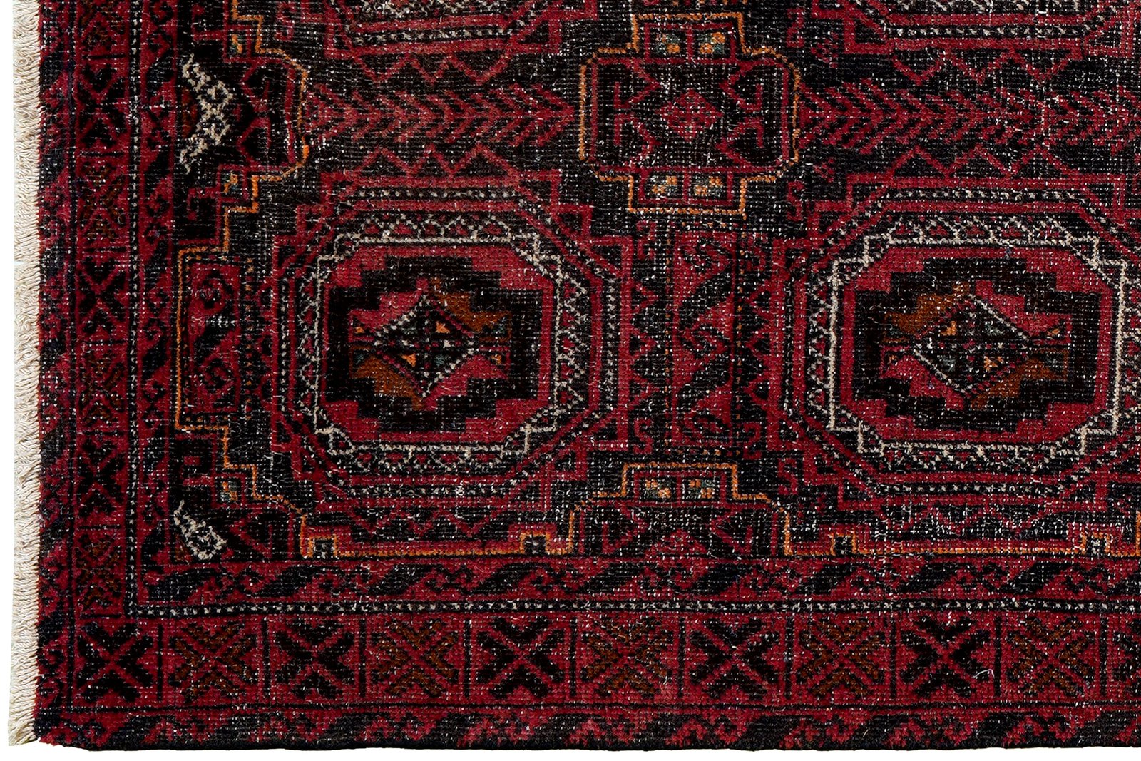 Heritage — Hand-knotted, 94x193 cm, Black, 100% Virgin Wool | View 3