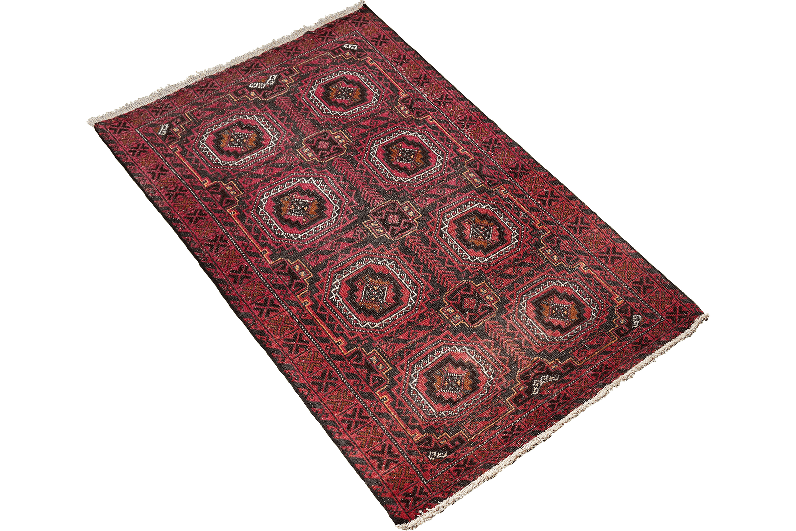Heritage — Hand-knotted, 94x193 cm, Black, 100% Virgin Wool | View 4
