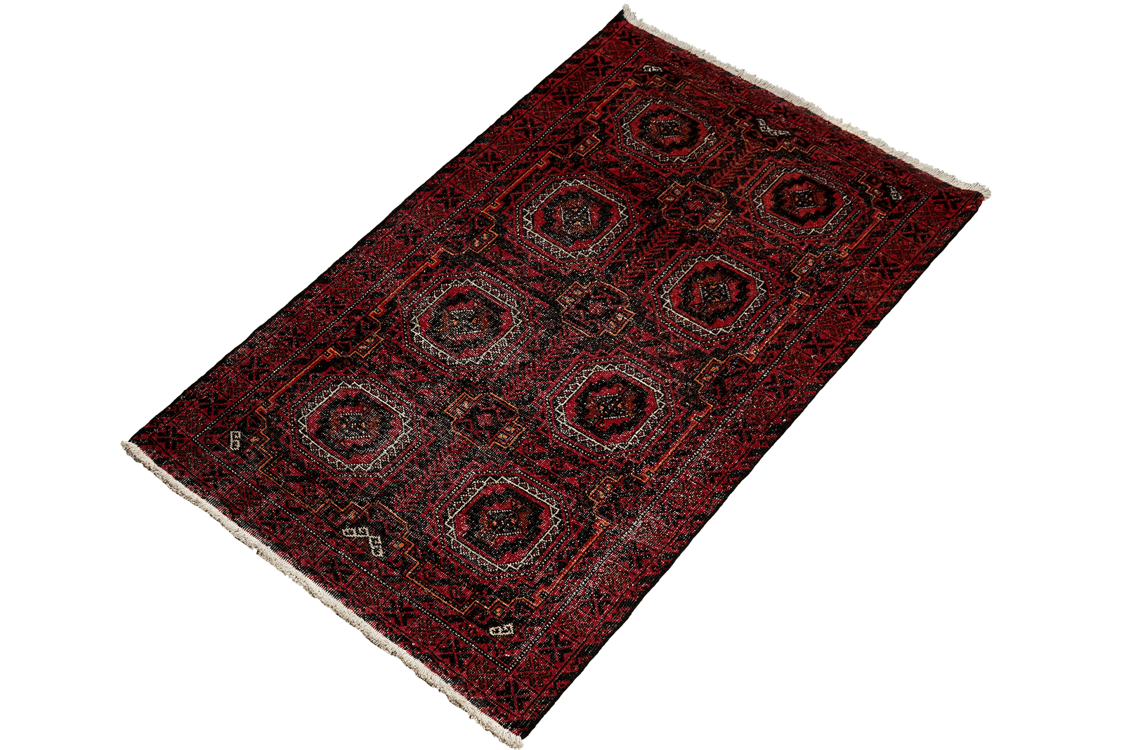 Heritage — Hand-knotted, 94x193 cm, Black, 100% Virgin Wool | View 5