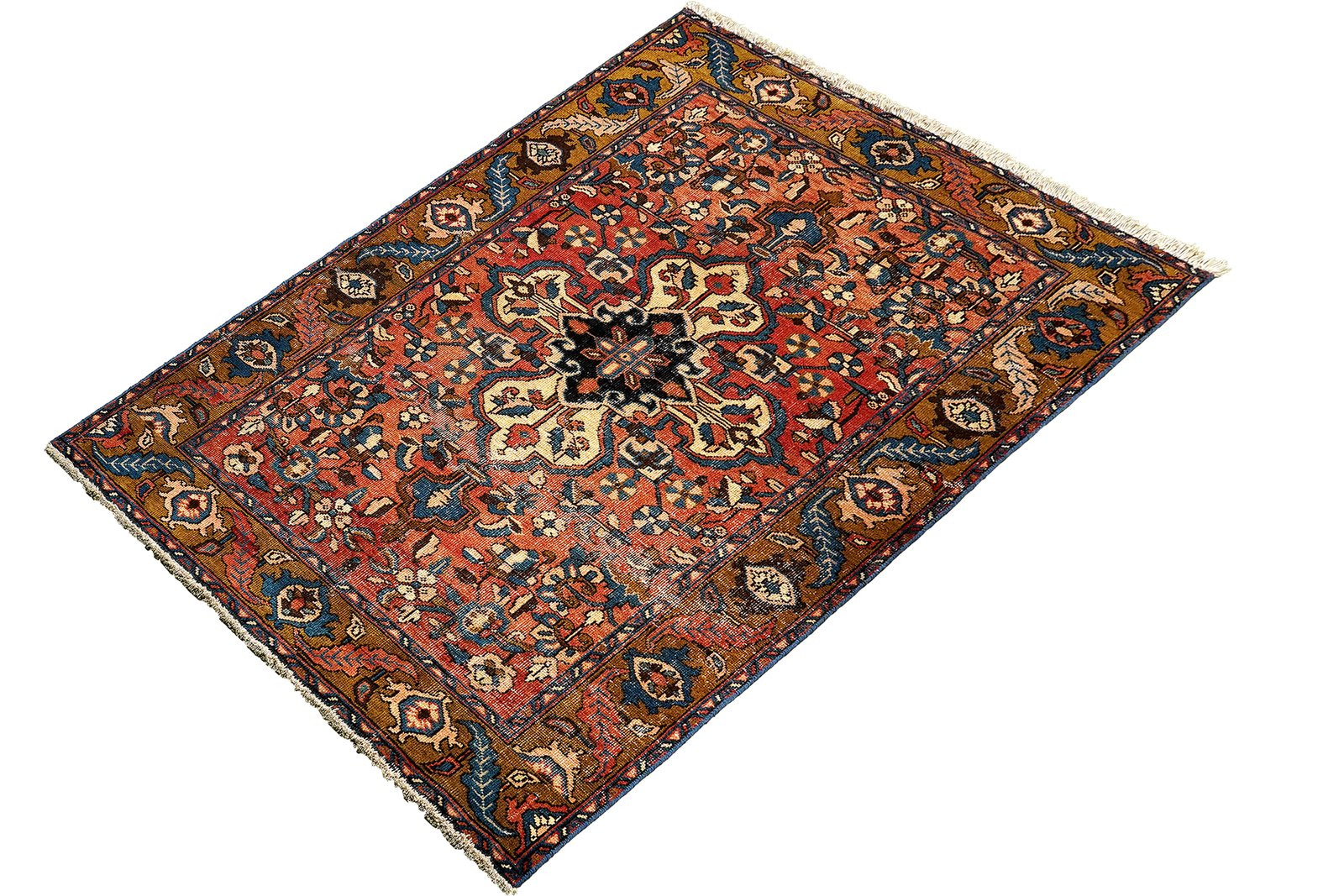 Heritage — Hand-knotted, 115x173 cm, Red, 100% Virgin Wool | View 5