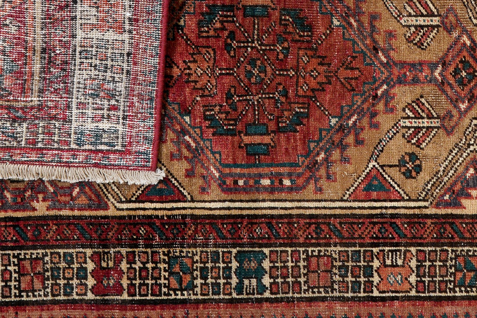 Heritage — Hand-knotted, 94x168 cm, Brown, 100% Virgin Wool | View 7